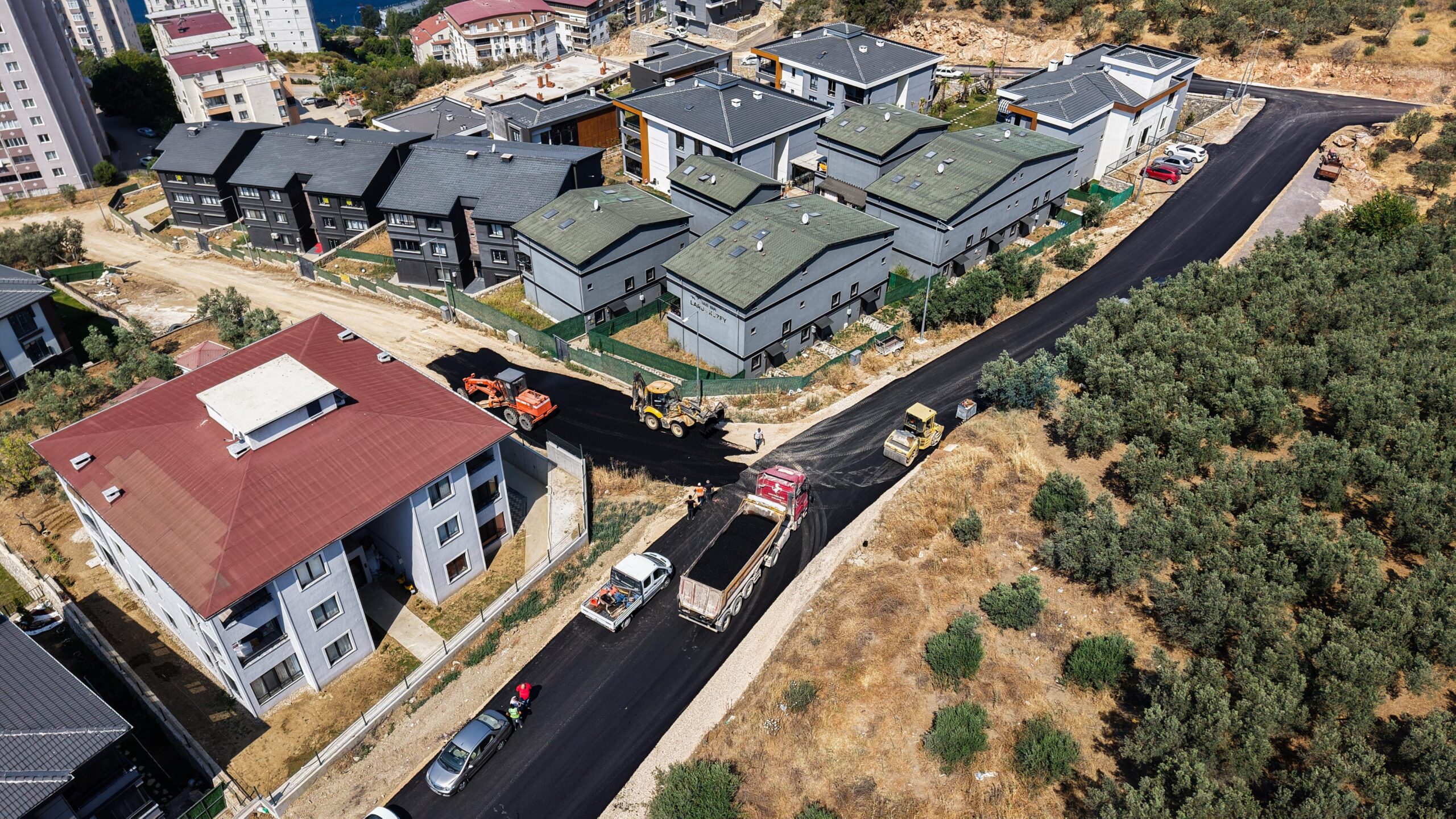 Kuzey İmar Planları'nda Asfalt Mesaisi