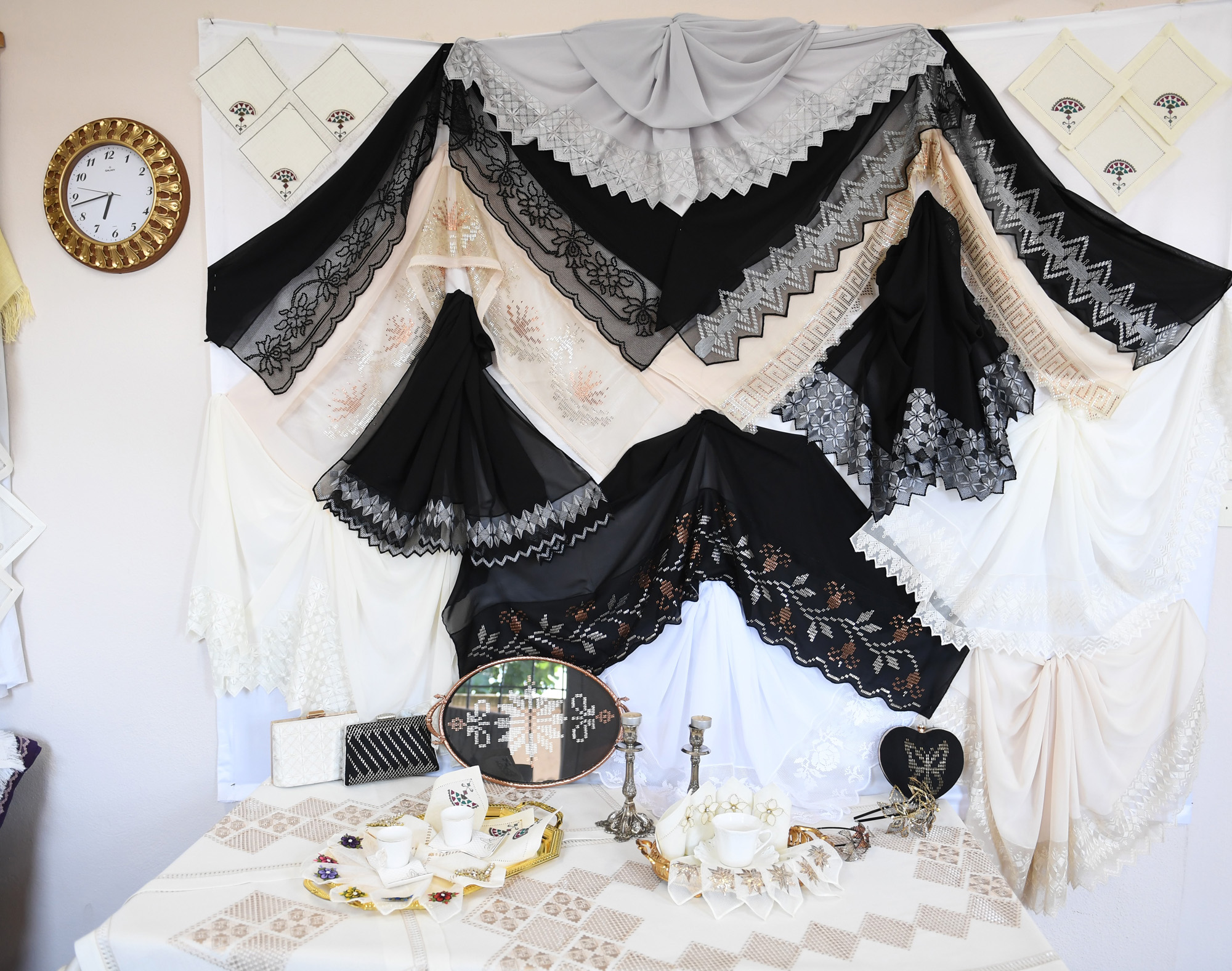 OSMEK kursiyerlerinden göz kamaştıran eserler