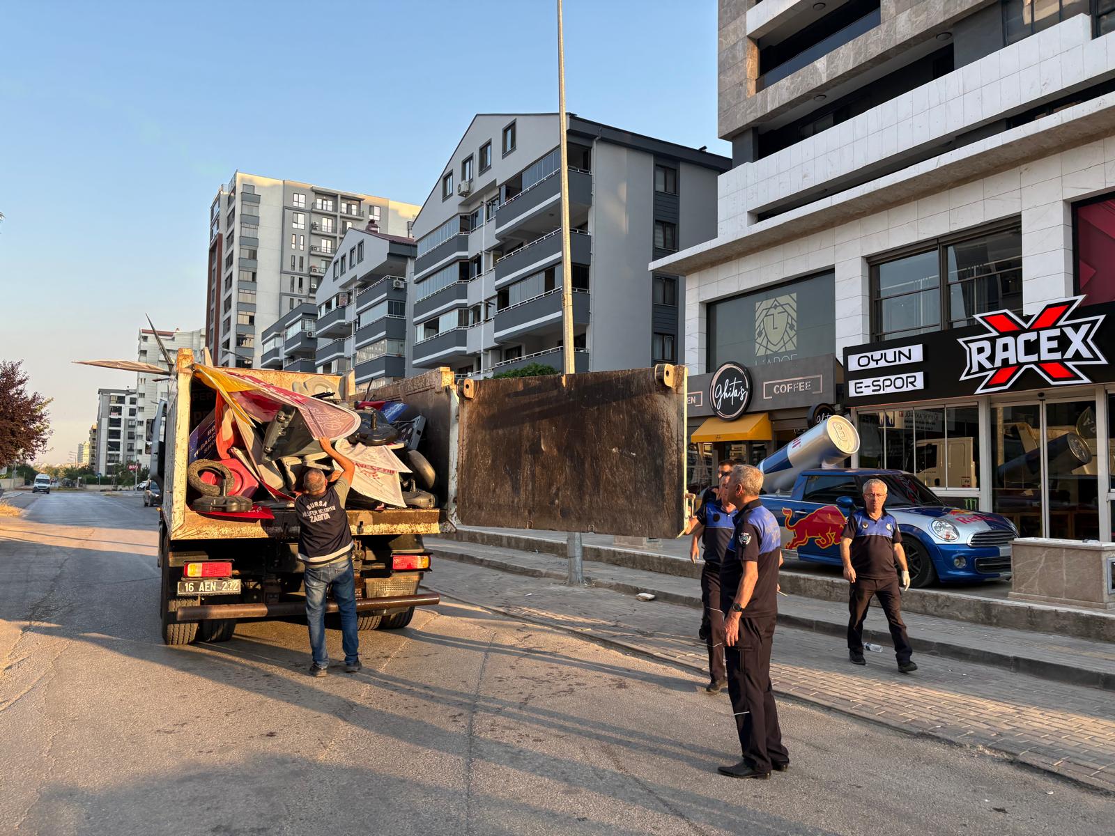 Nilüfer’de sağlıklı çevre operasyonu