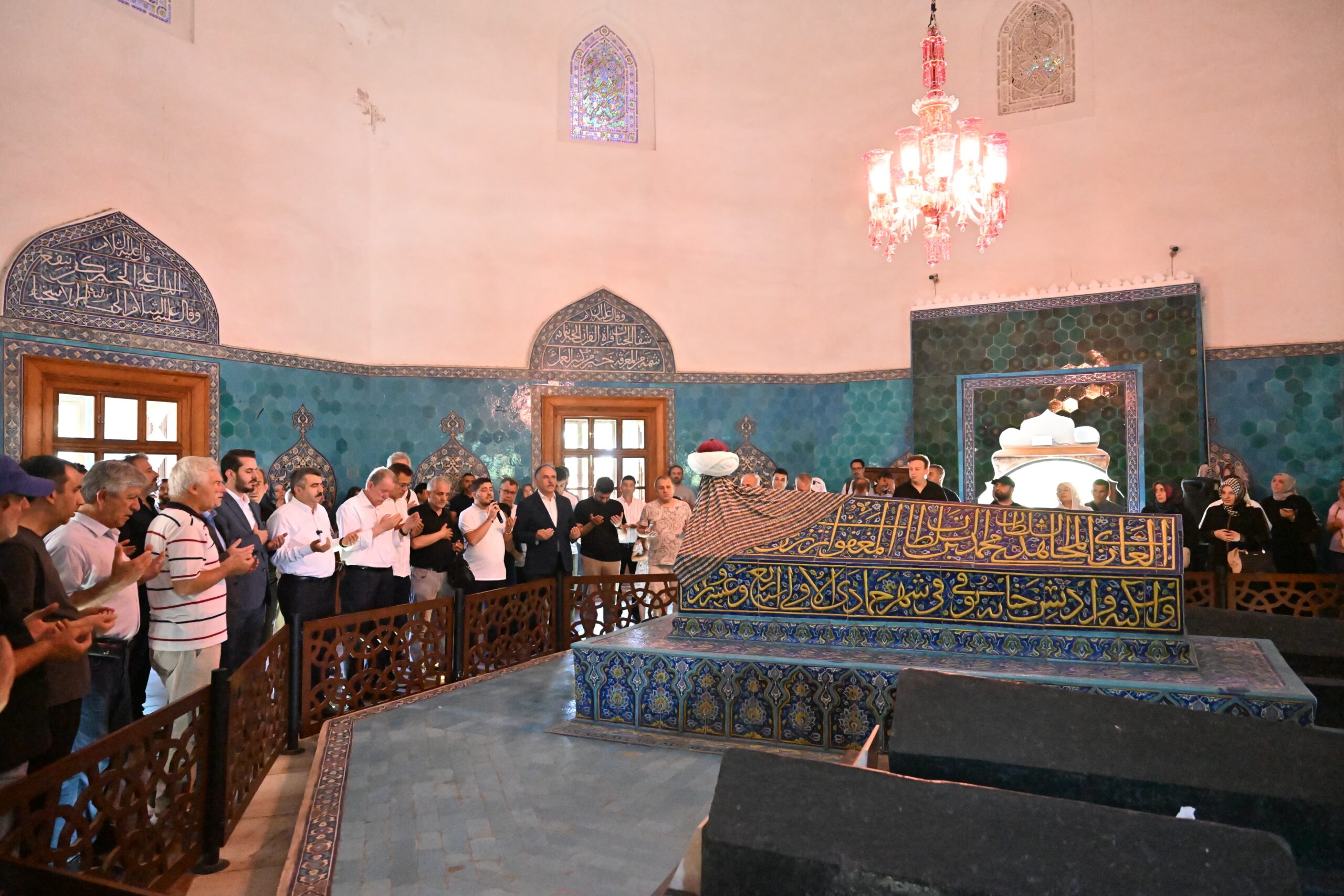 SULTAN ÇELEBİ MEHMED DUALARLA ANILDI