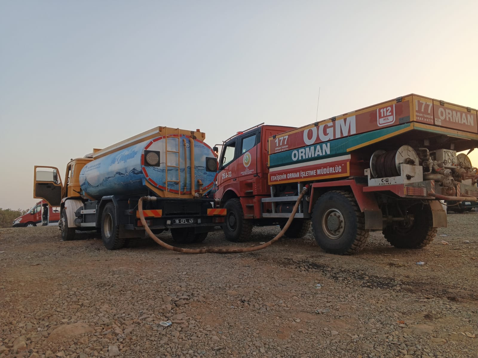 YANGIN FELAKETİNE ‘YILDIRIM’ MÜDAHALE