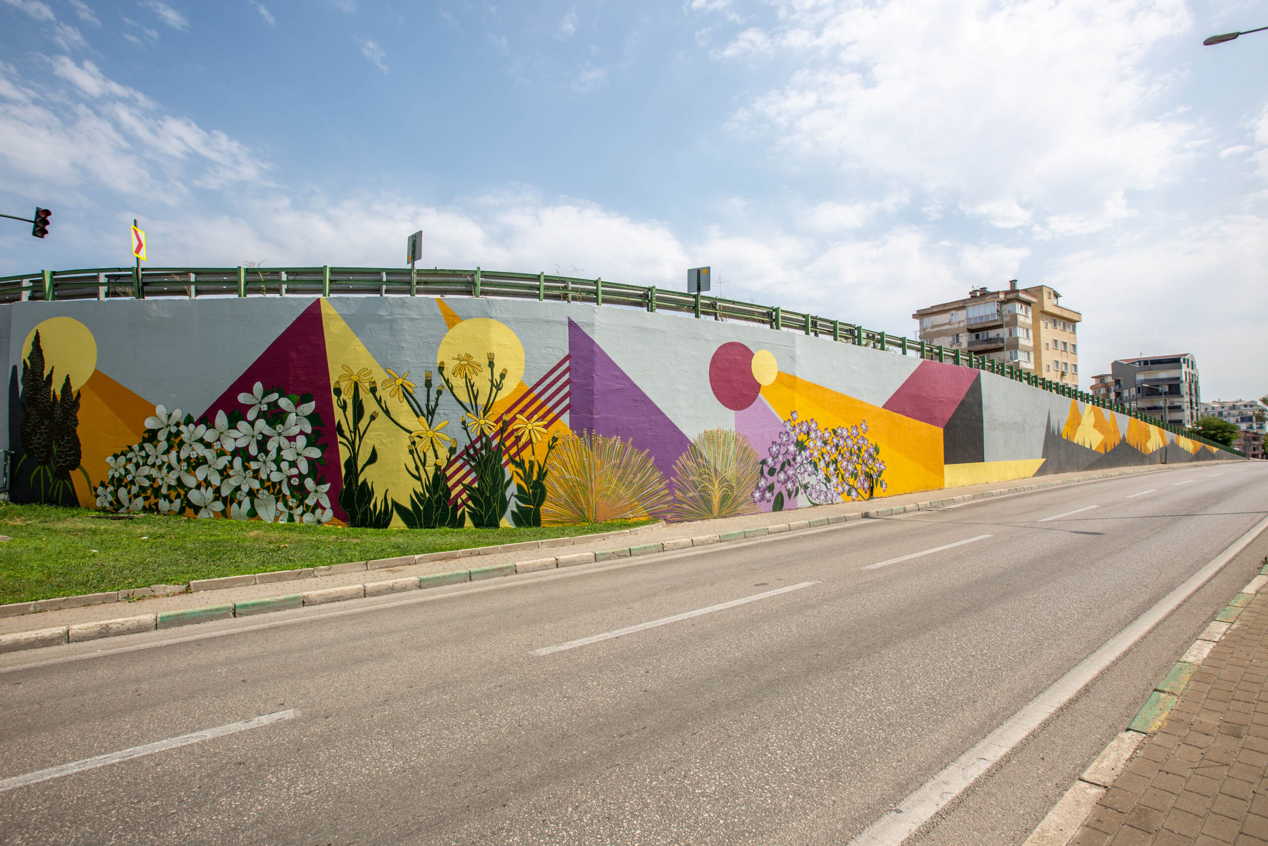 Bursa’nın turizm haritası duvarlarda canlanıyor