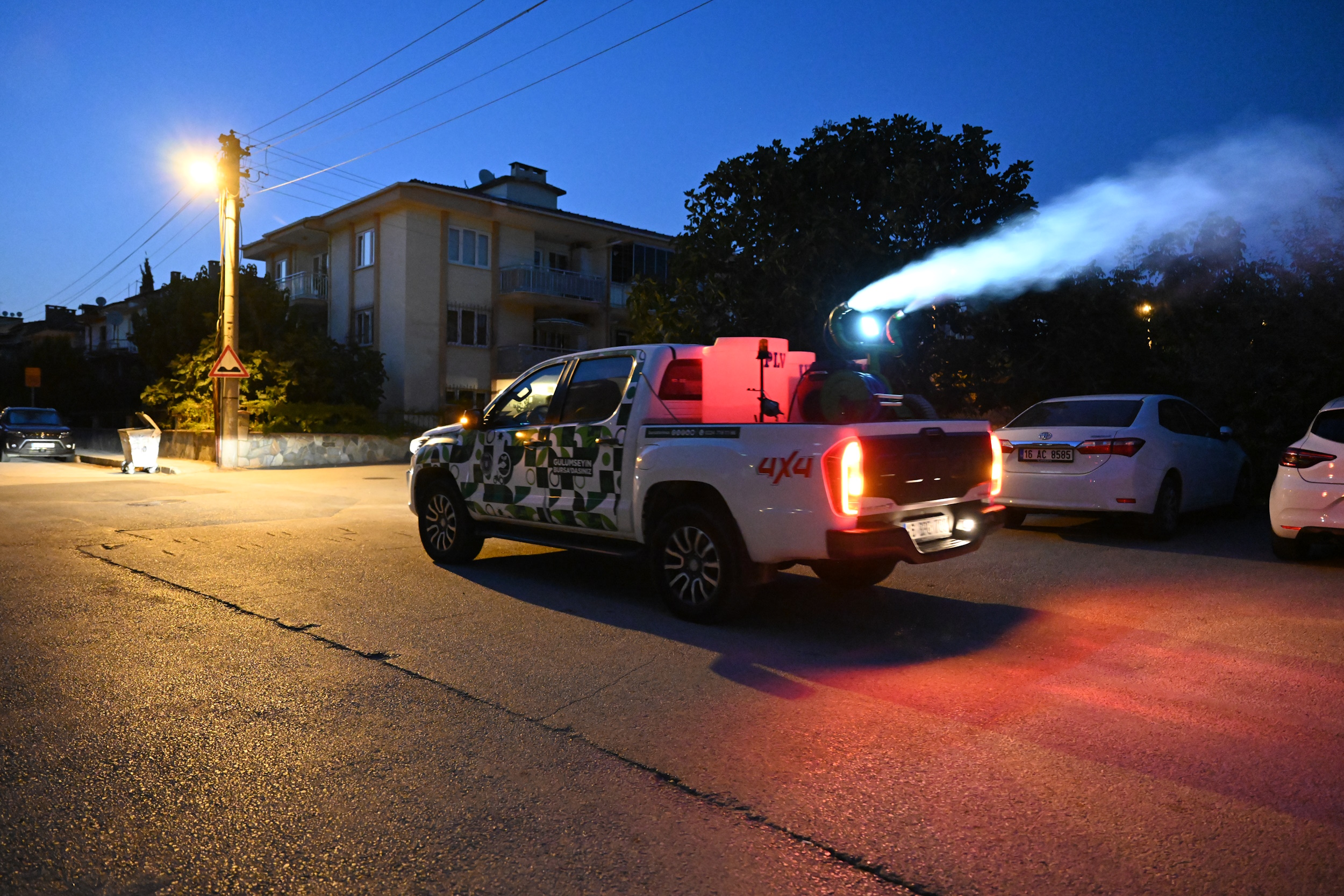 Bursa da temizlik harekatı