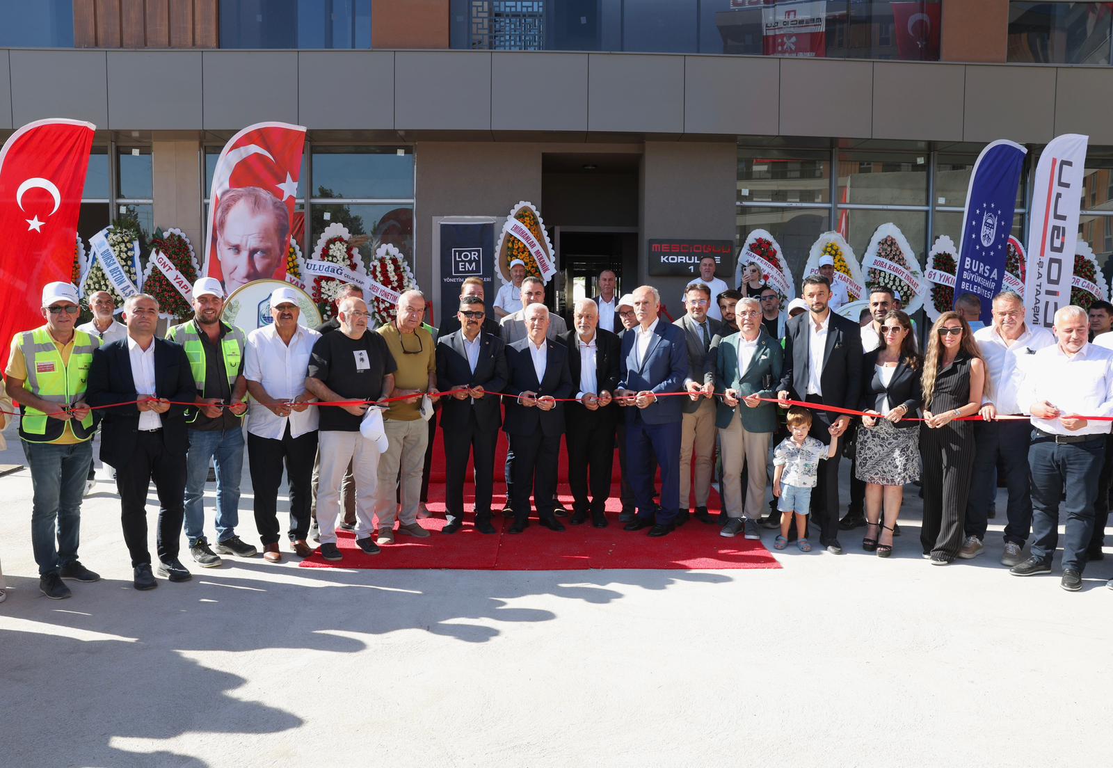 Büyük dönüşümde ilk anahtarlar teslim edildi