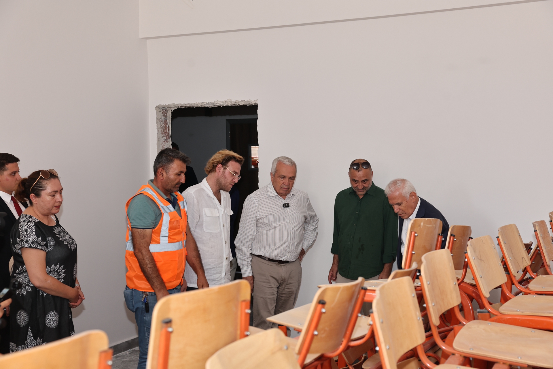 23 Nisan Mahallesi’ndeki okul inşaatında sona gelindi