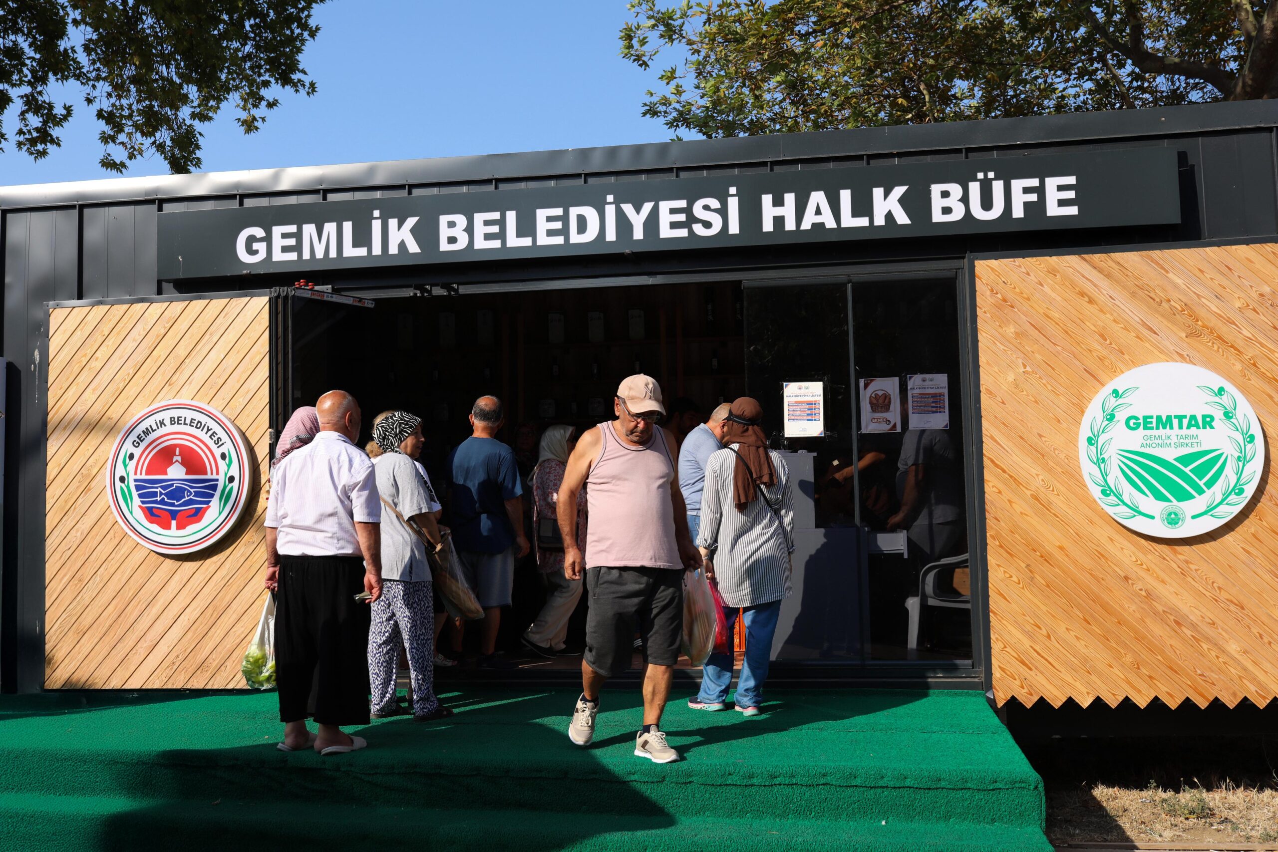 Gemlik Belediyesi’nden Kumla’ya Halk Büfe