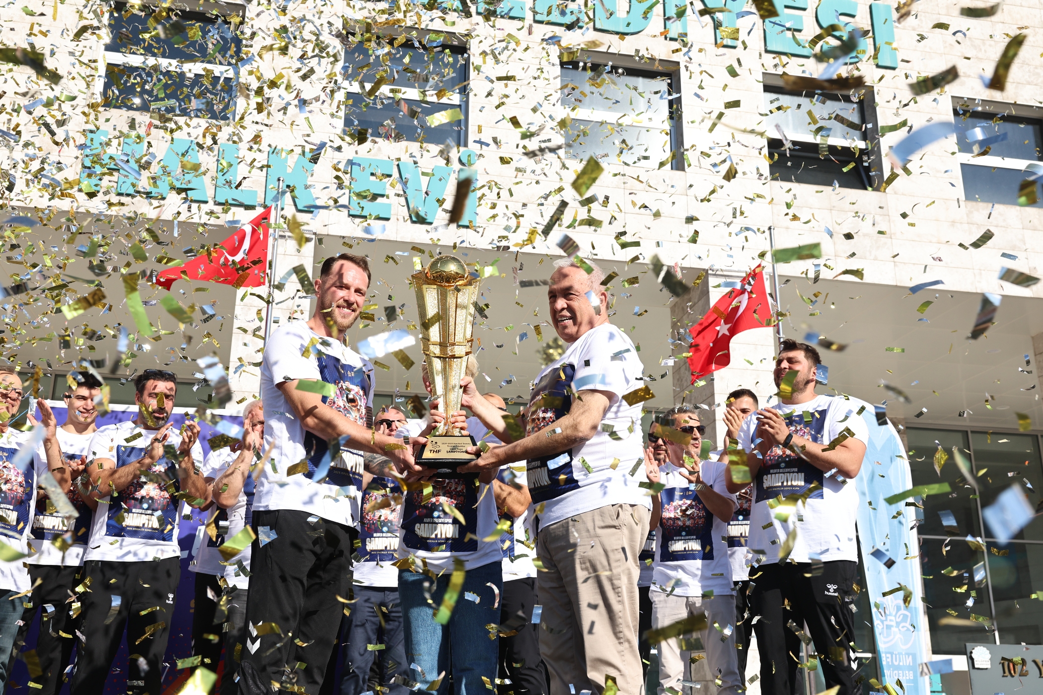 Nilüfer Belediyespor, Süper Kupa’yı Nilüfer’e getirdi