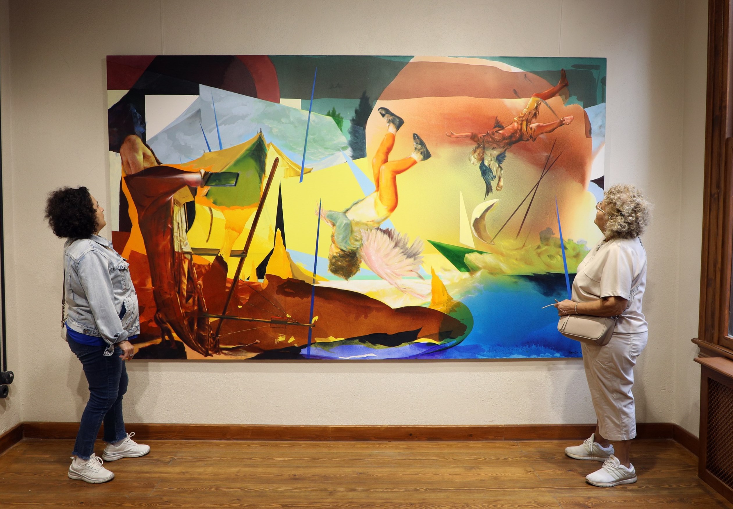 “SU VE RÜZGARDILAR” SERGİSİNE YOĞUN İLGİ