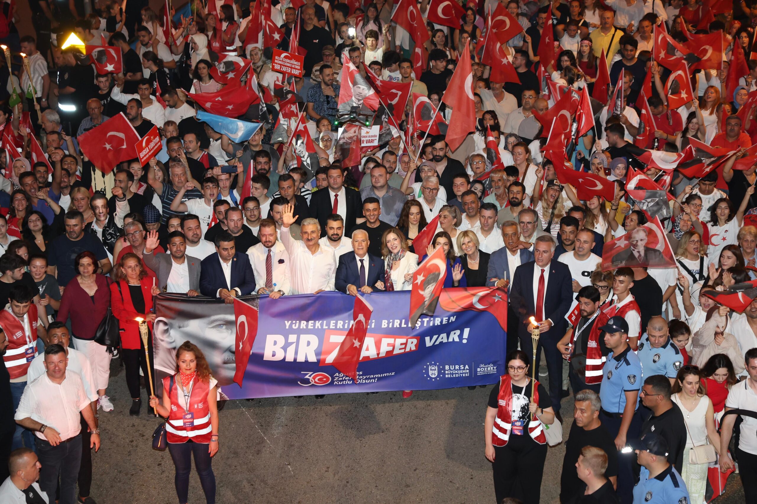 Başkan Bozbey: 30 Ağustos Cumhuriyet’tir!