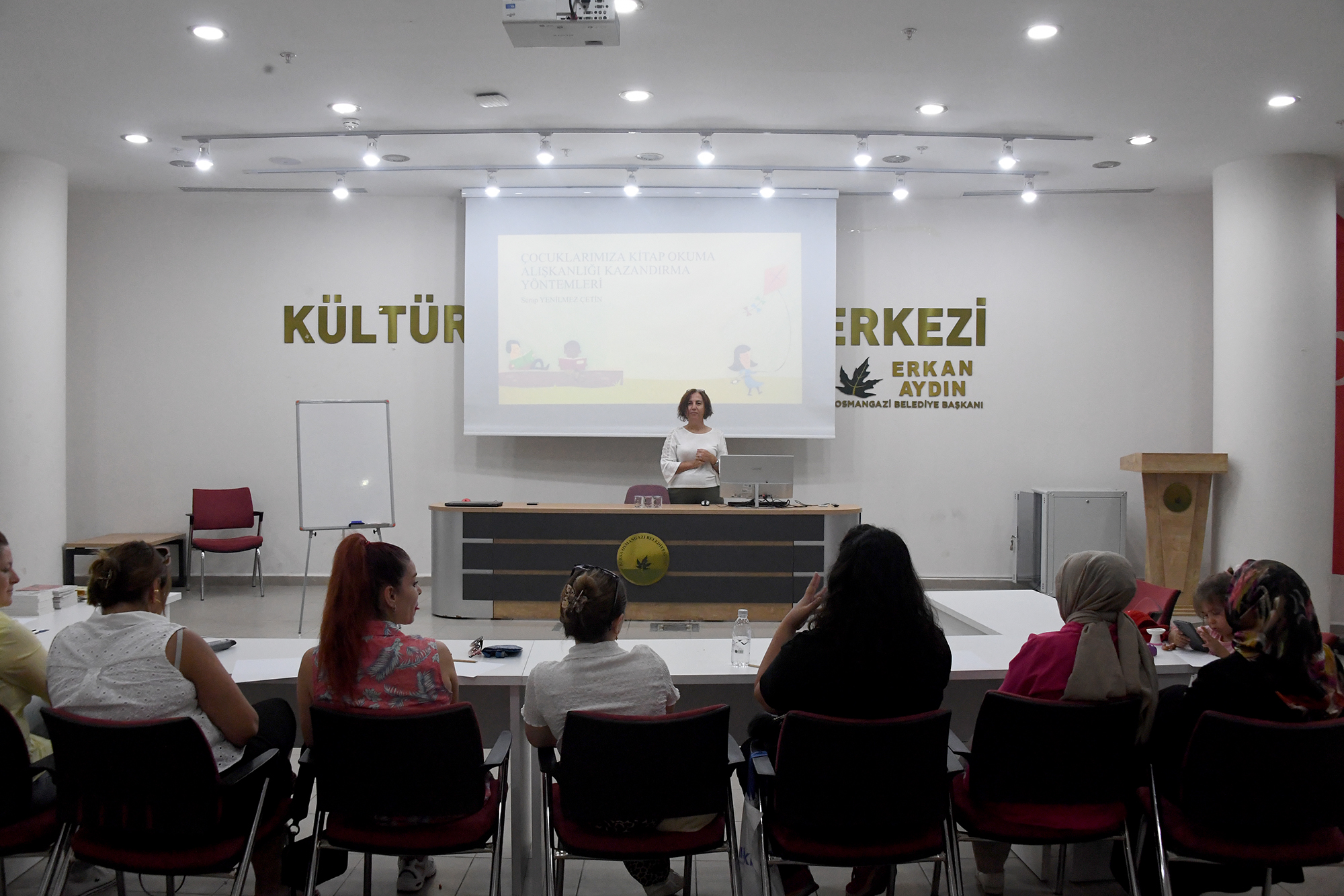 Osmangazi Belediyesi’nden velilere özel kitap atölyesi