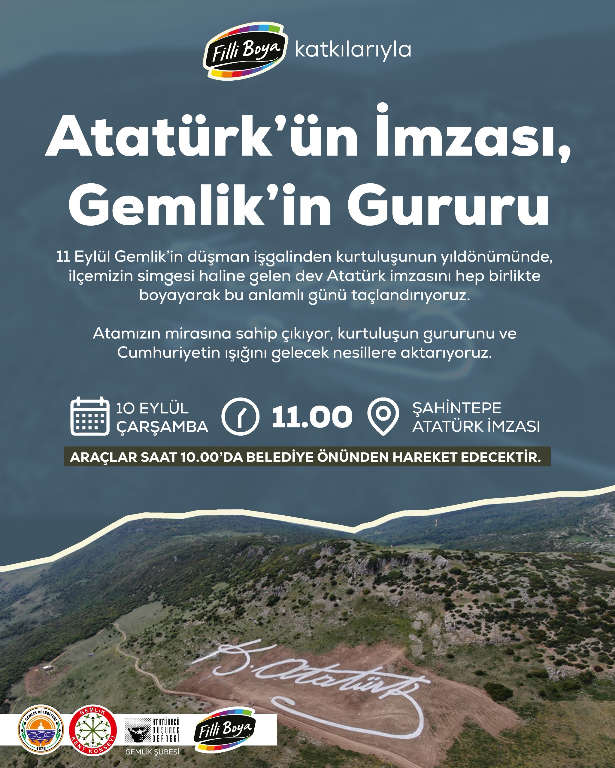 Dünyanın En Büyük Atatürk İmzası Yenileniyor