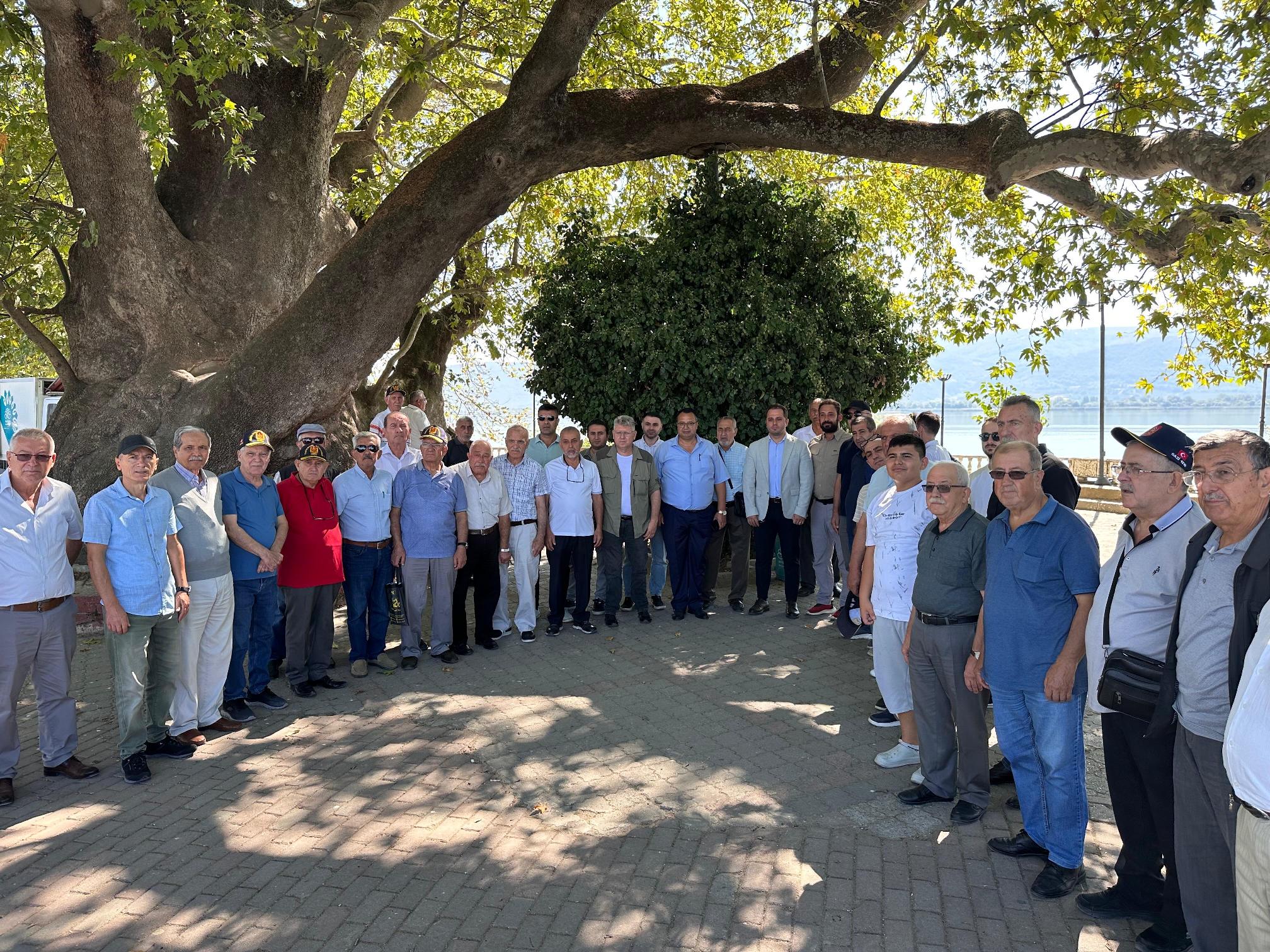 Nilüfer Belediyesi gazi ve şehit yakınlarının yanında