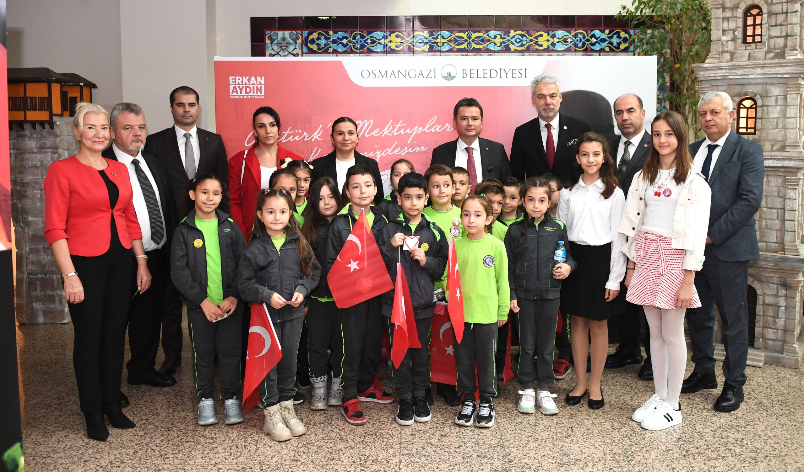 Atatürk'e en güzel mektuplar Osmangazi'den yazıldı