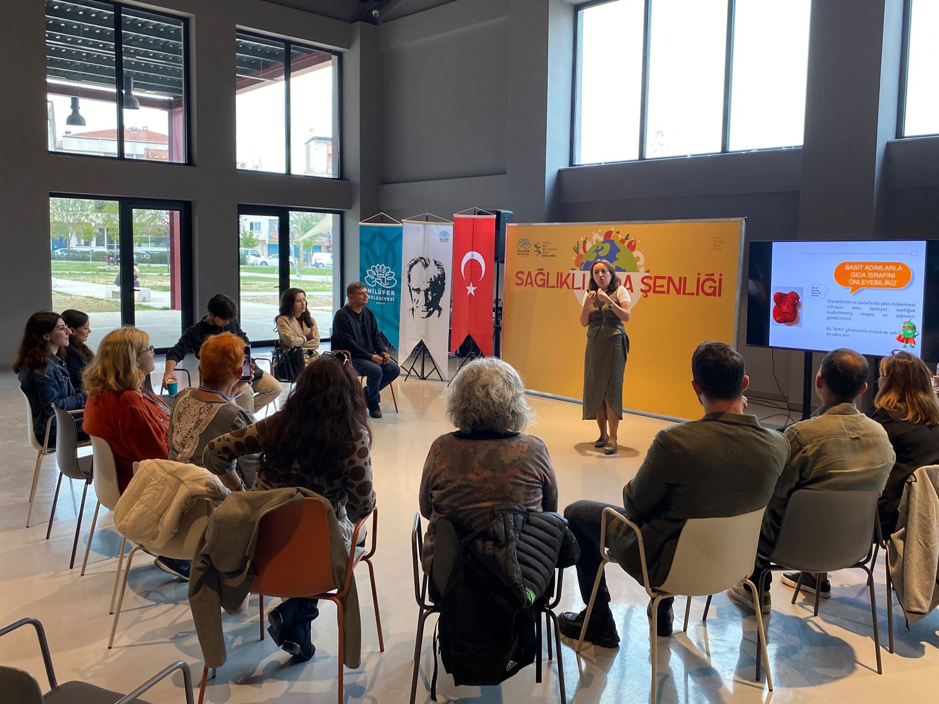 Nilüfer’de gıda farkındalığı söyleşisi