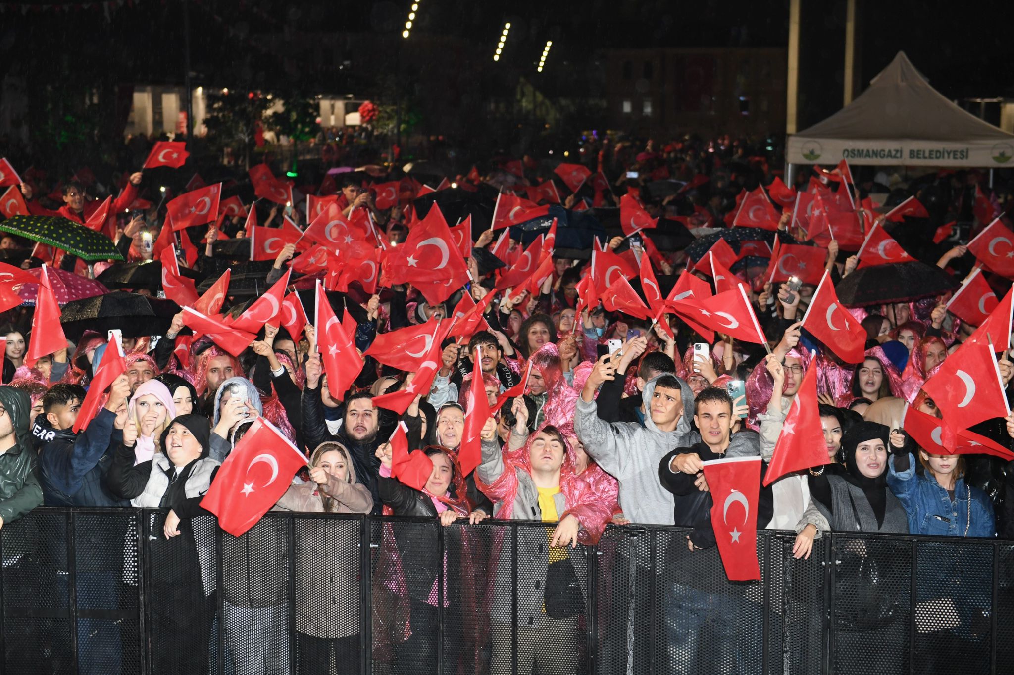 Osmangazi’de Cumhuriyet Coşkusu Zirveye Çıktı