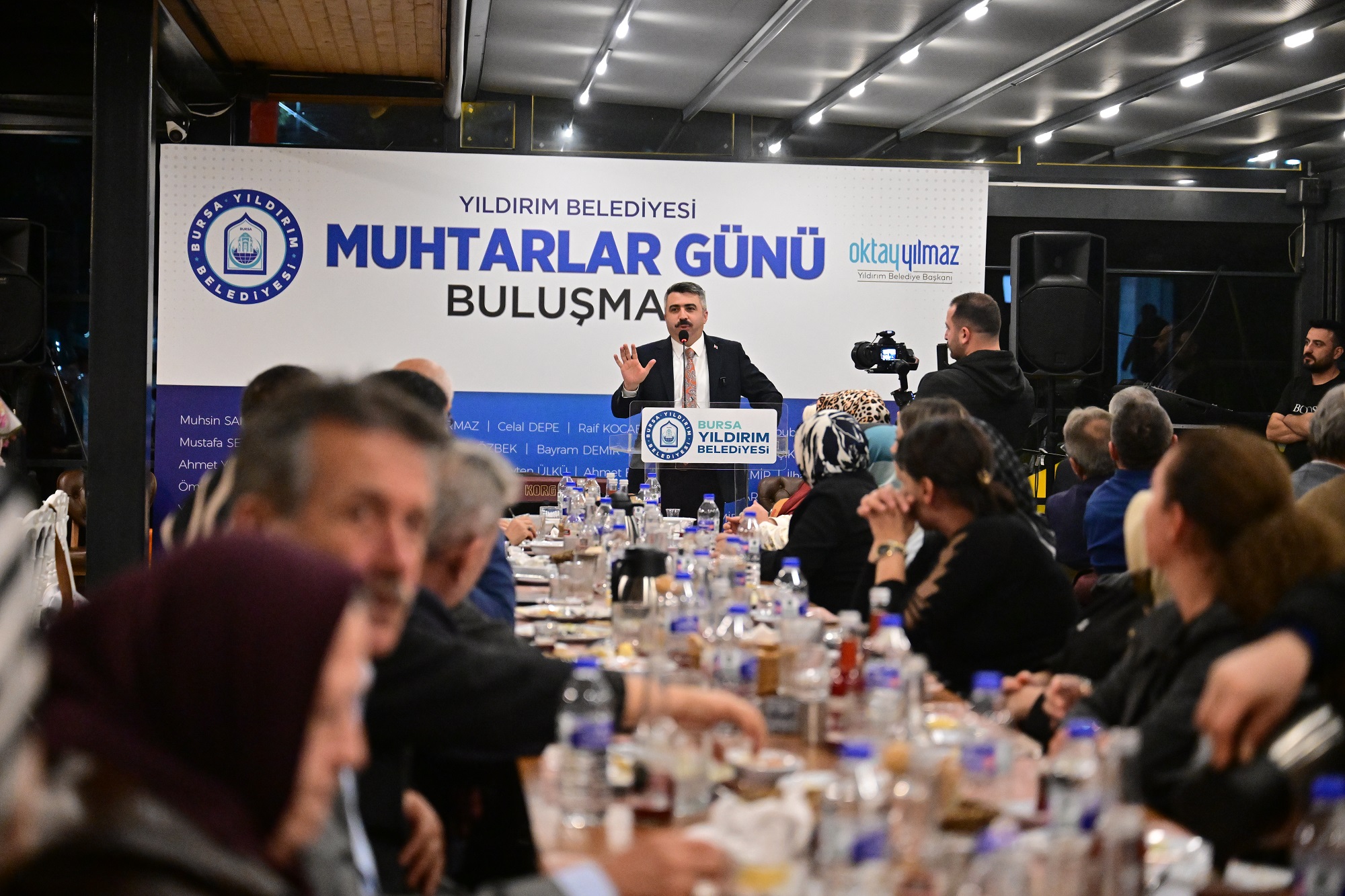 BAŞKAN YILMAZ’DAN MUHTARLARA KUTLAMA
