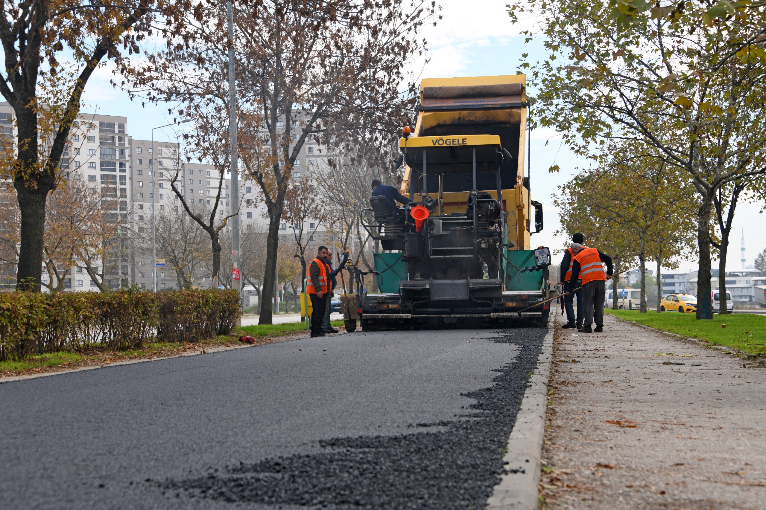 Osmangazi’de Park İçi Yollar Yenilendi