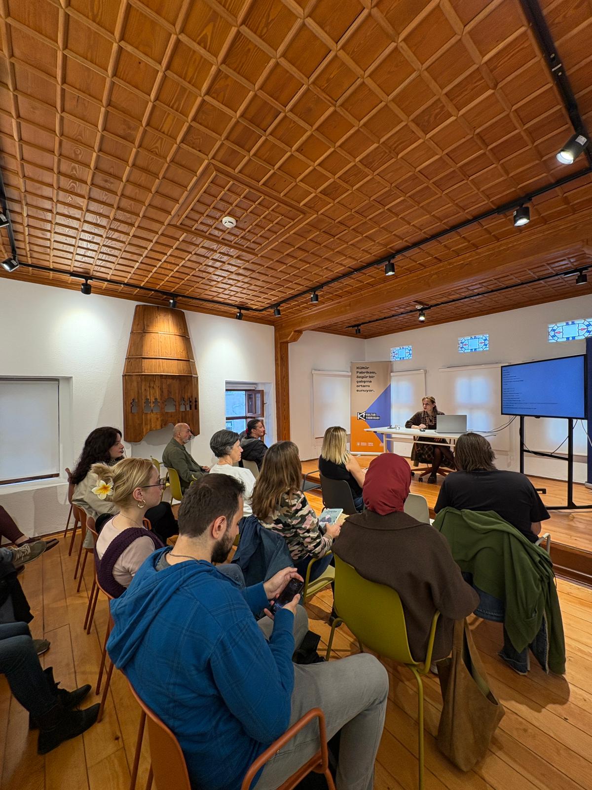 Kültür Fabrikası’nda sanat söyleşileri başladı