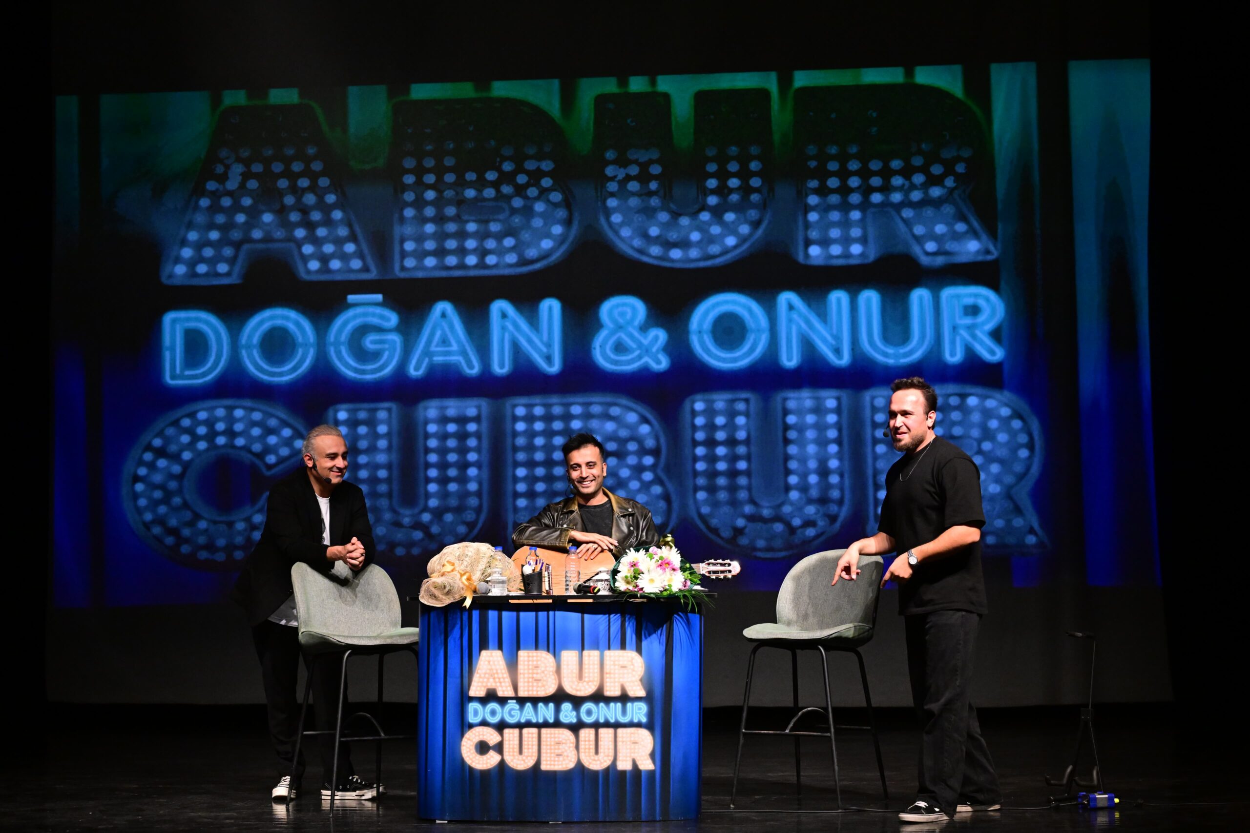 'ABUR CUBUR TALK SHOW' YILDIRIMLILARLA BULUŞTU