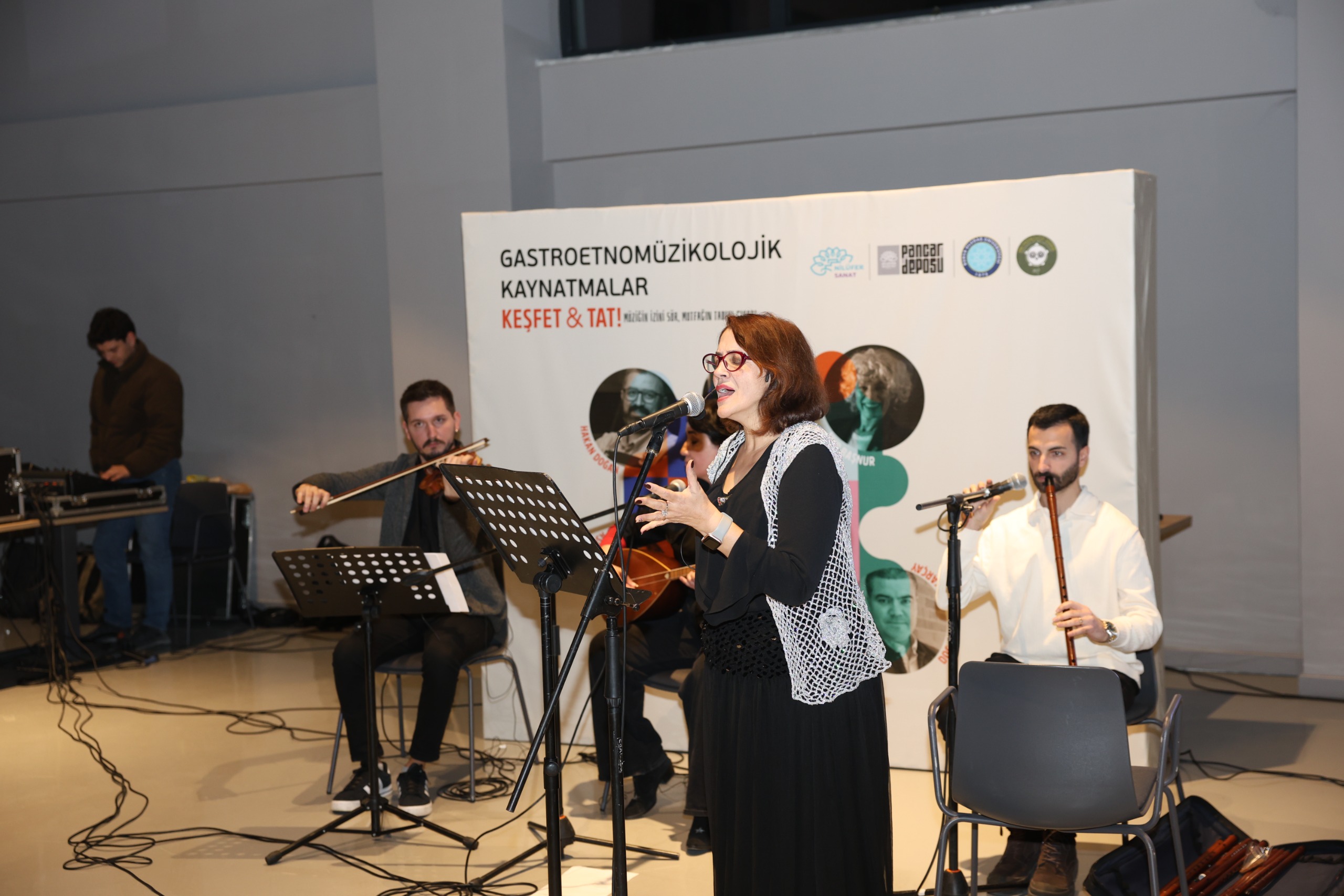 Nilüfer’de yeni yılın kokusu, lezzeti ve müziği konuşuldu