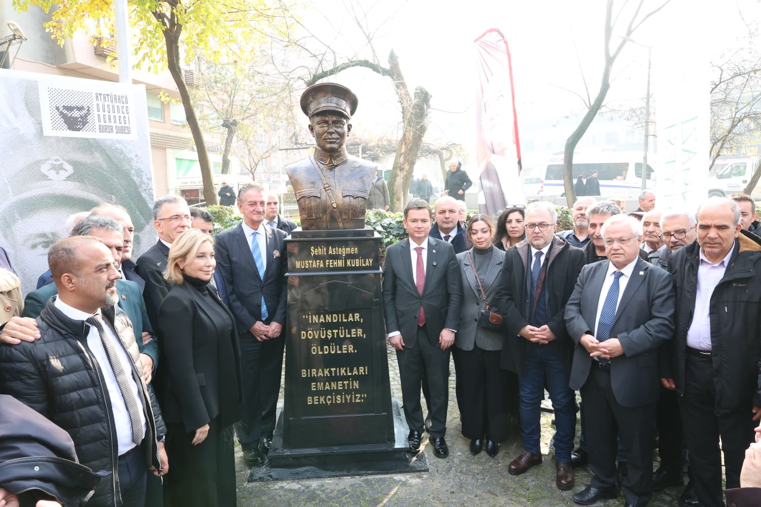 Osmangazi’de Şehit Kubilay Anıtı Açıldı