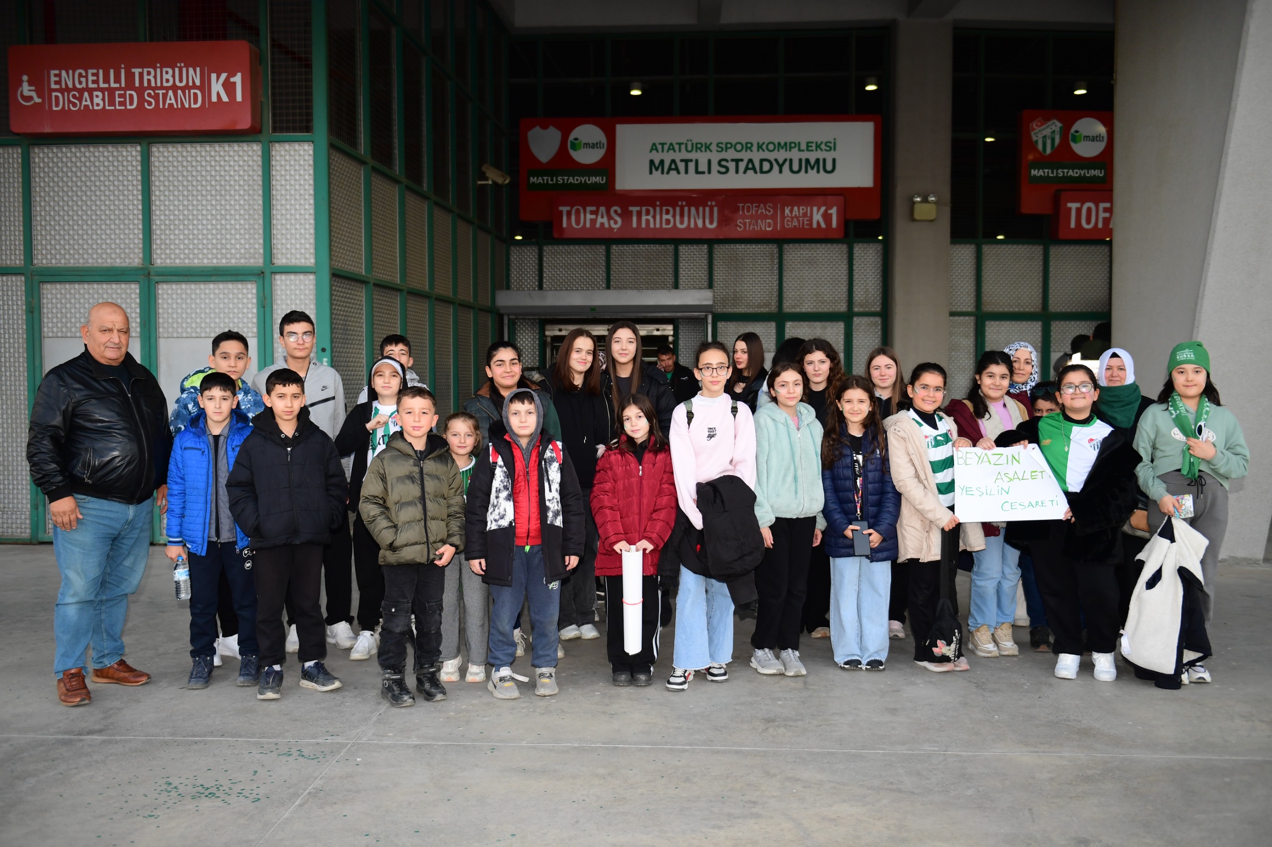 Osmangazili Çocuklardan Bursaspor’a Tam Destek