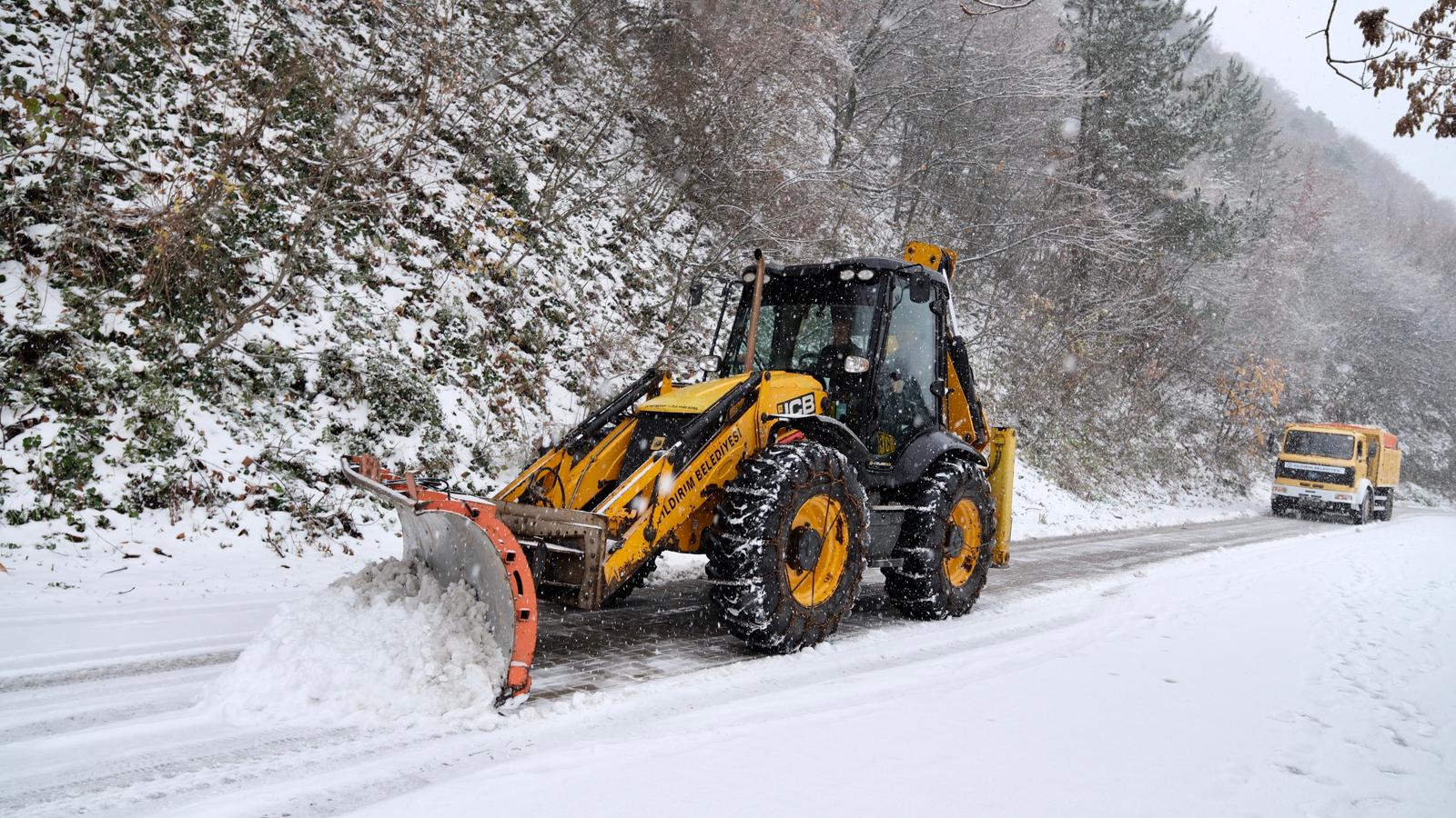 YILDIRIM’DA ‘KAR’ TEYAKKUZU