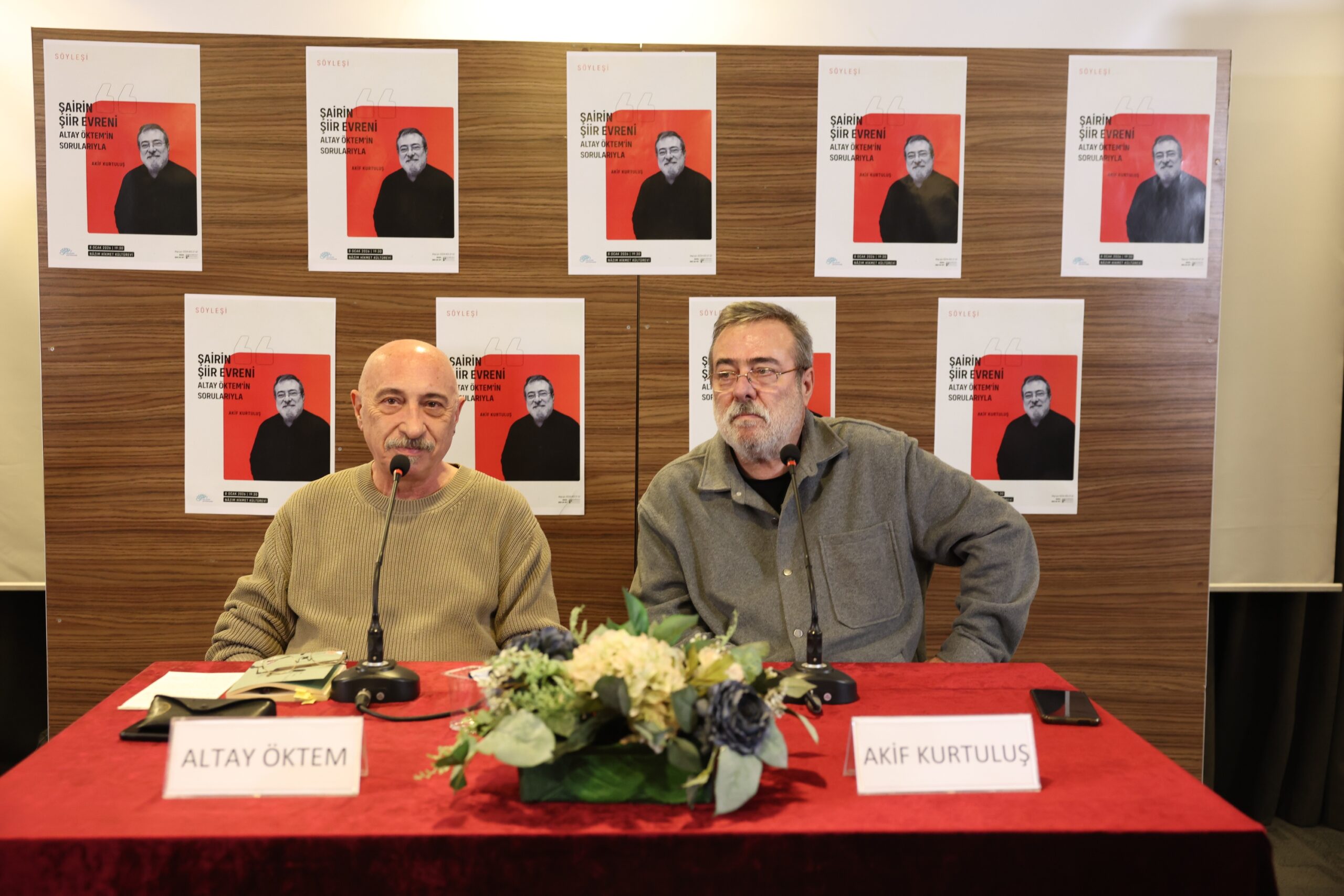 Şairin Şiir Evreni’nin konuğu Akif Kurtuluş oldu