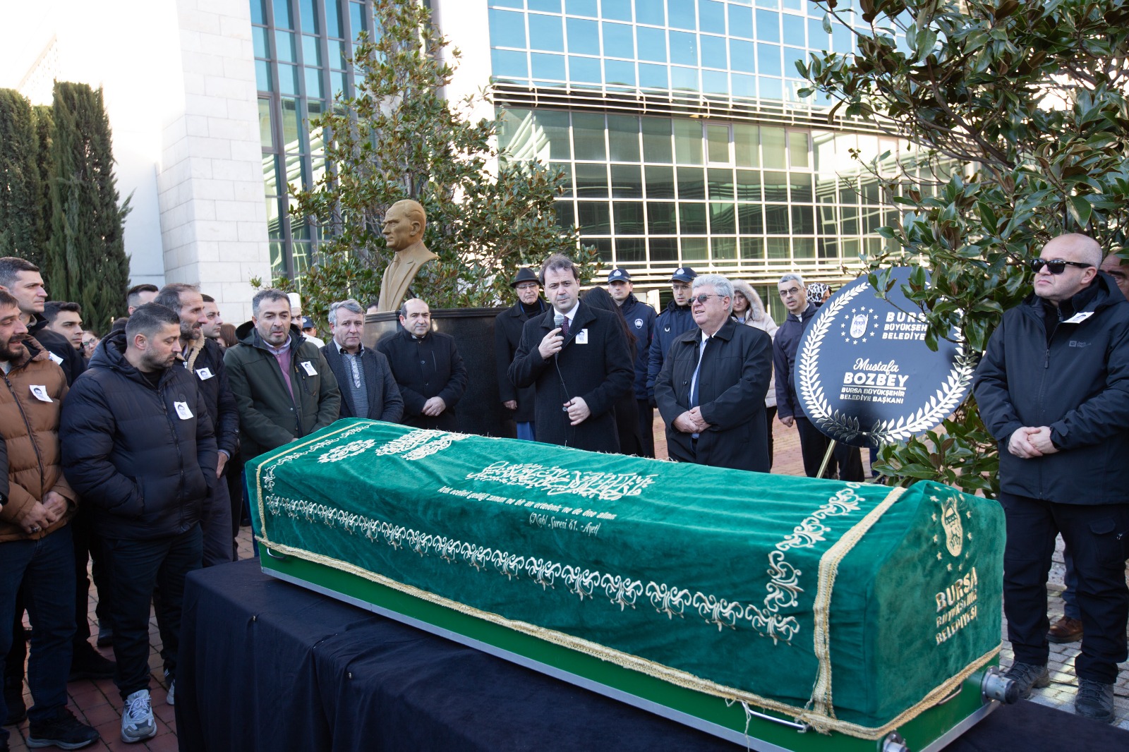 Büyükşehir ailesinin acı günü