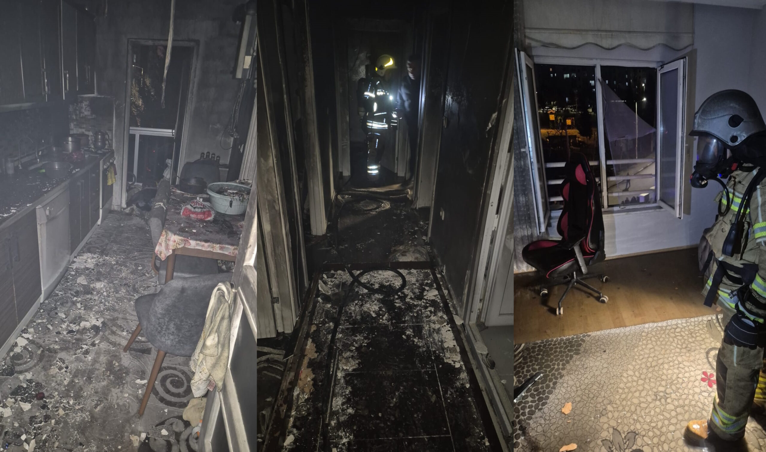 Bursa İtfaiyesi’nden yangına hızlı müdahale