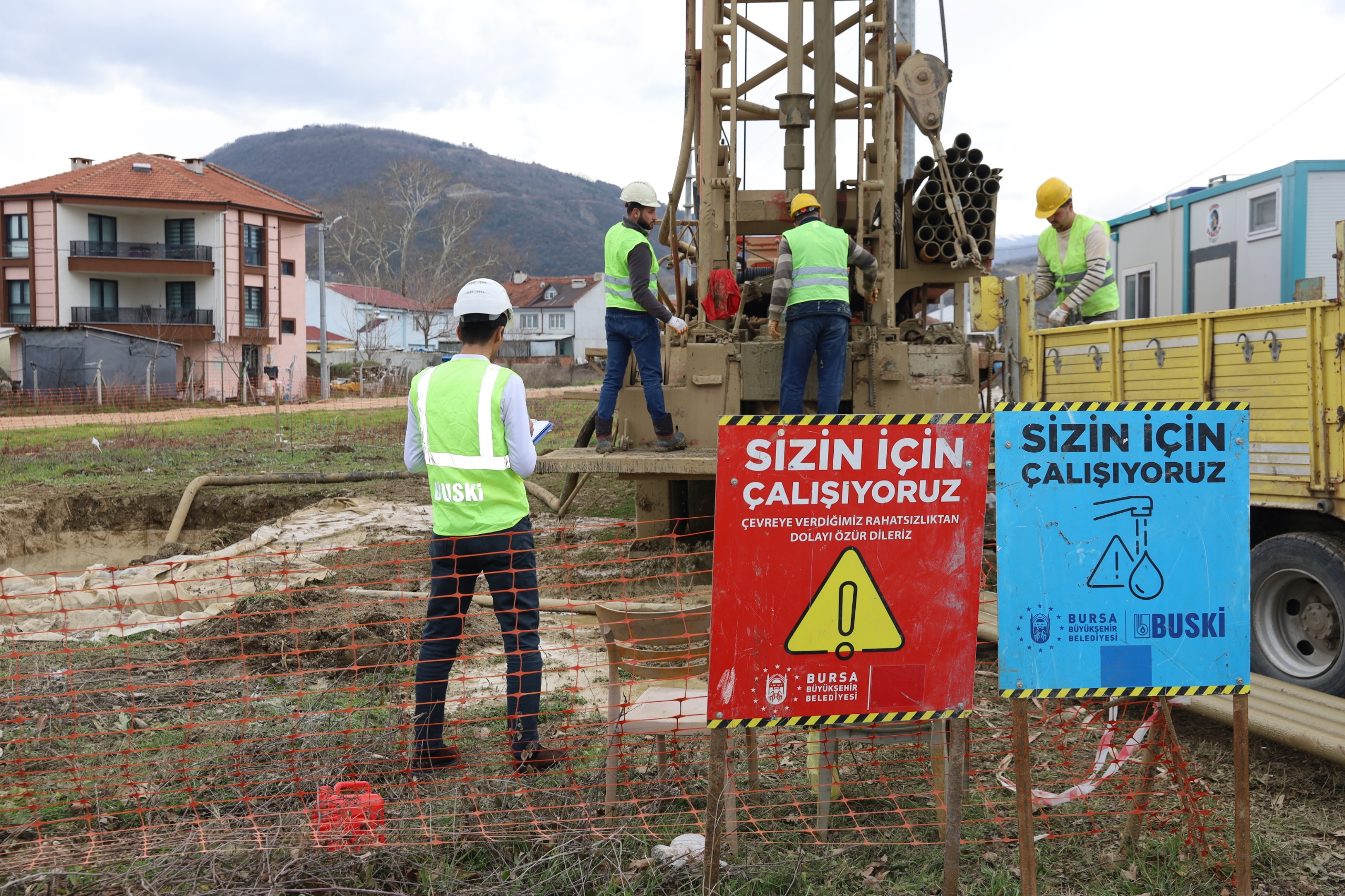 İnegöl Hocaköy’e Büyükşehir’den içme suyu desteği