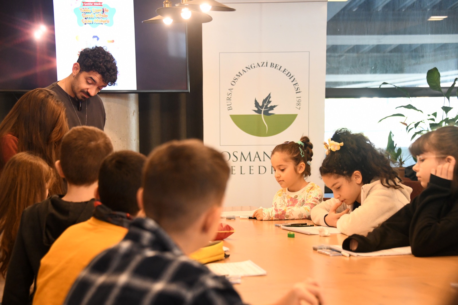 Çocuklar Osmangazi’de Sanat Dolu Günler Yaşıyor