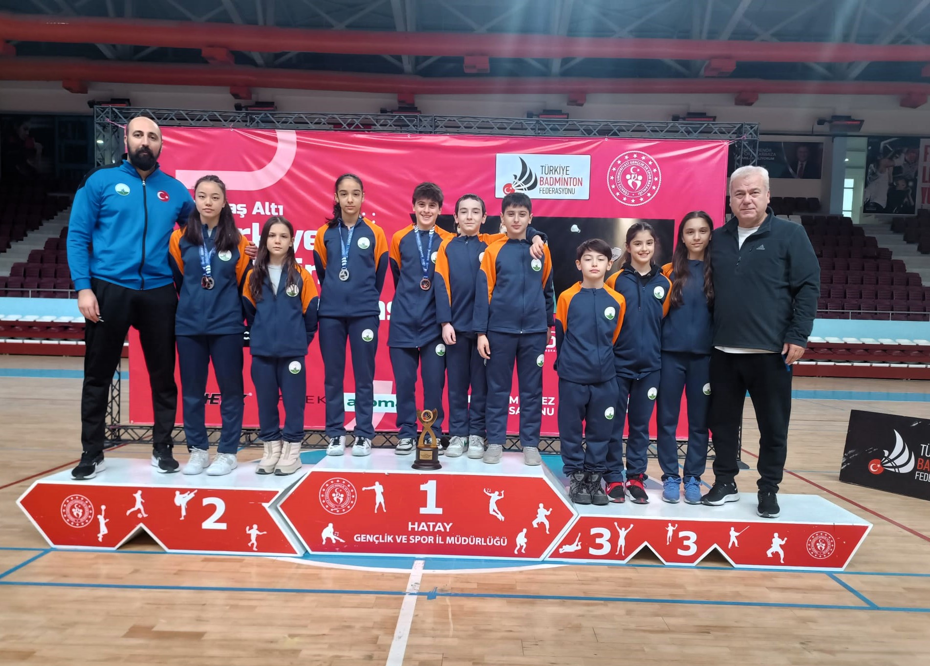 Osmangazili Badmintoncular Türkiye Şampiyonası’nda Parladı