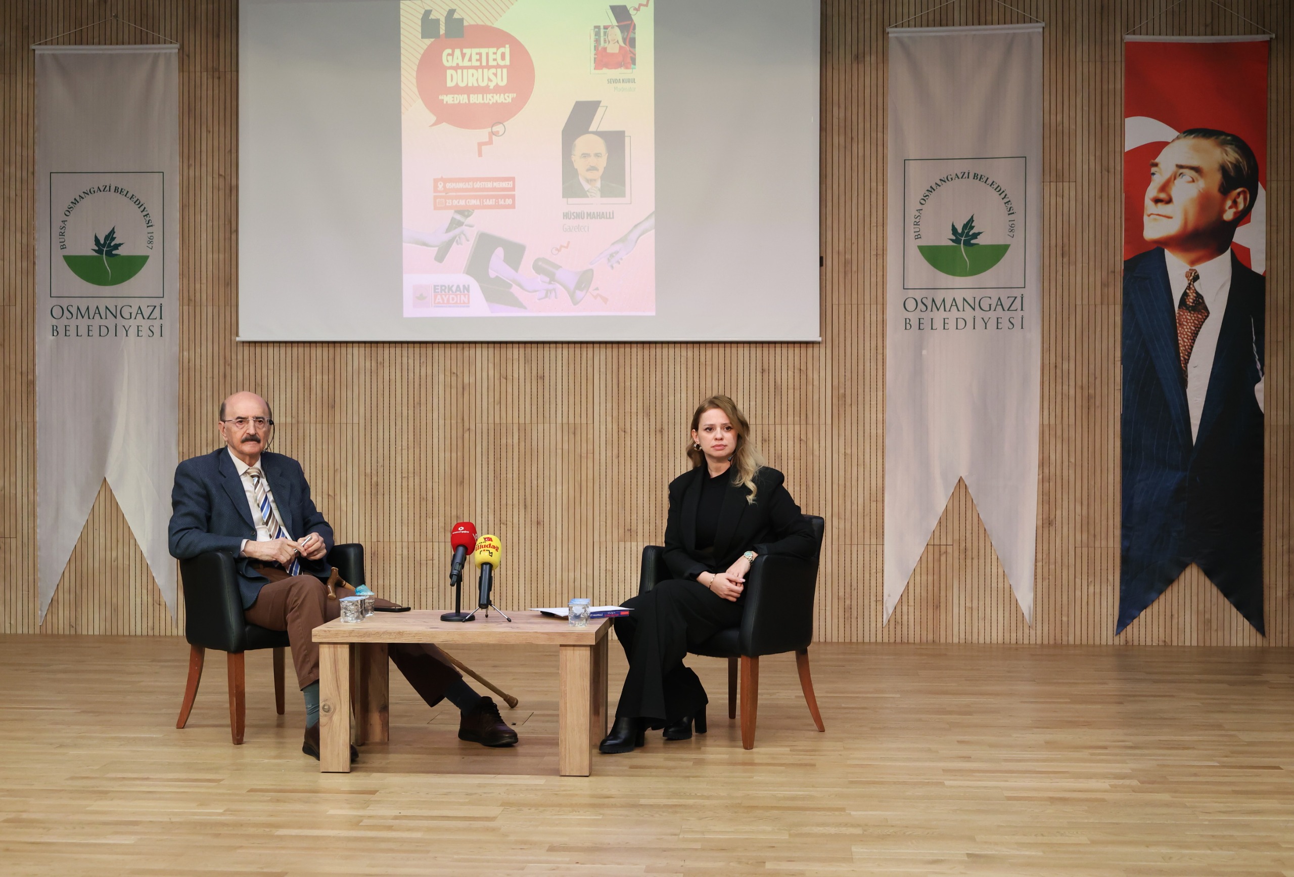 Osmangazi’de Gazeteci Duruşu Konuşuldu