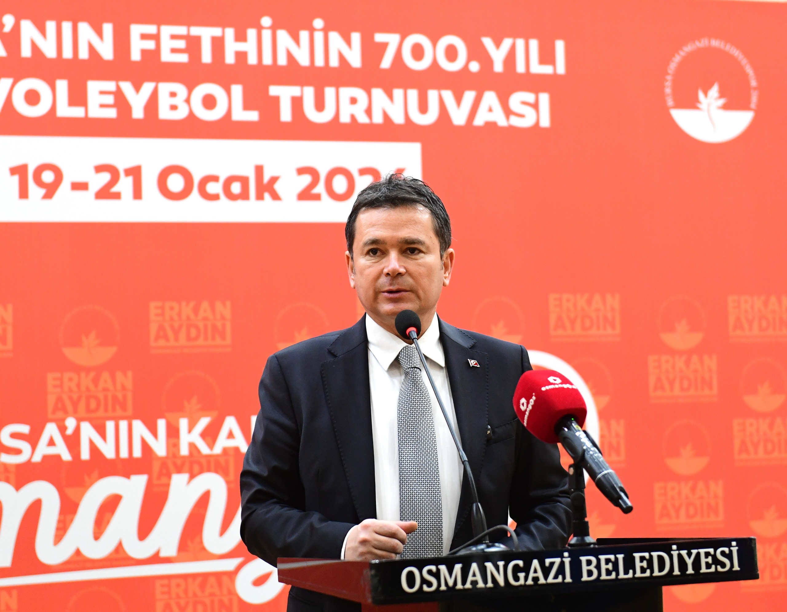 Başkan Erkan Aydın 700. Yılın İlk Spor Etkinliğini Başlattı