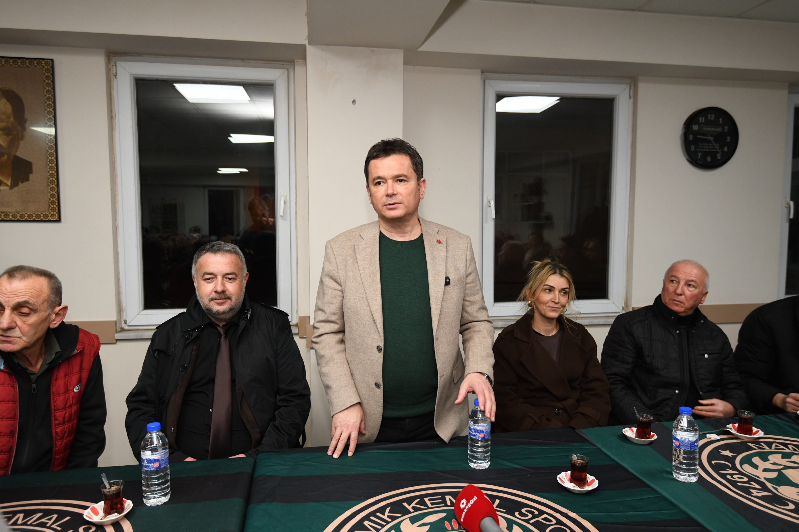 Başkan Aydın’dan Namık Kemal Spor Kulübü’ne Ziyaret