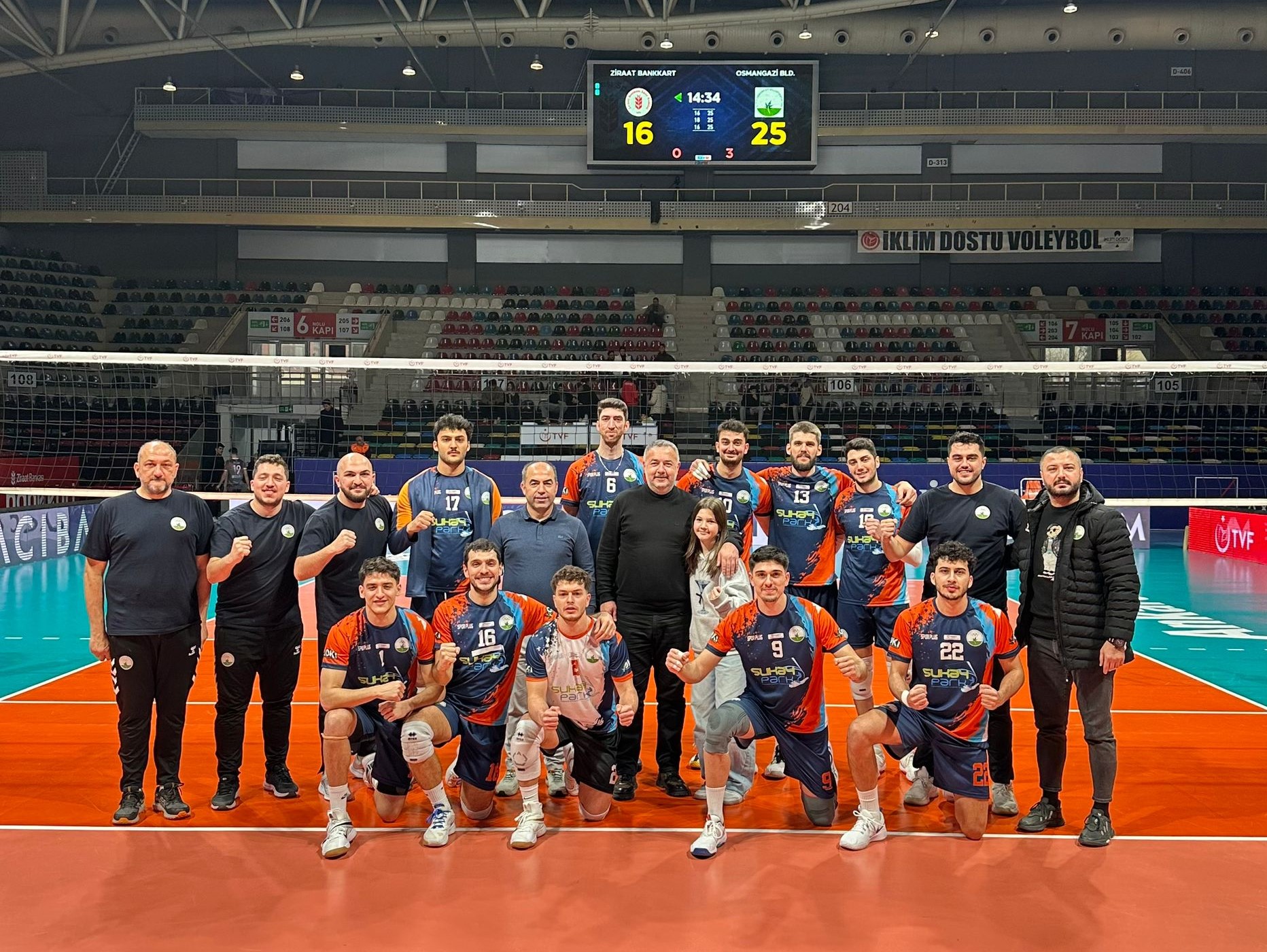 Osmangazi Belediyespor İkinci Yarıya Galibiyetle Başladı