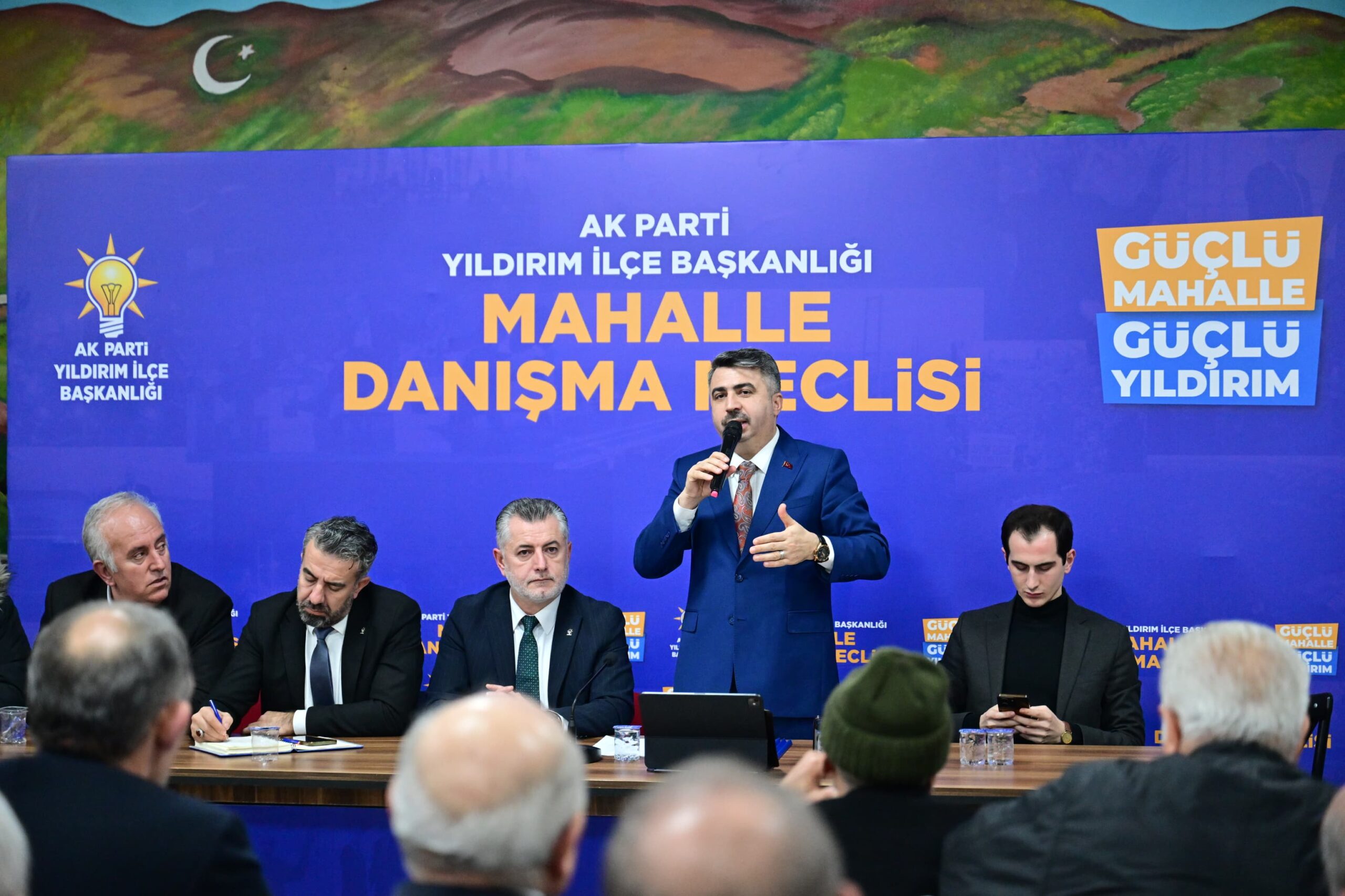 BAŞKAN YILMAZ YILDIRIMLILARLA BULUŞMAYA DEVAM EDİYOR