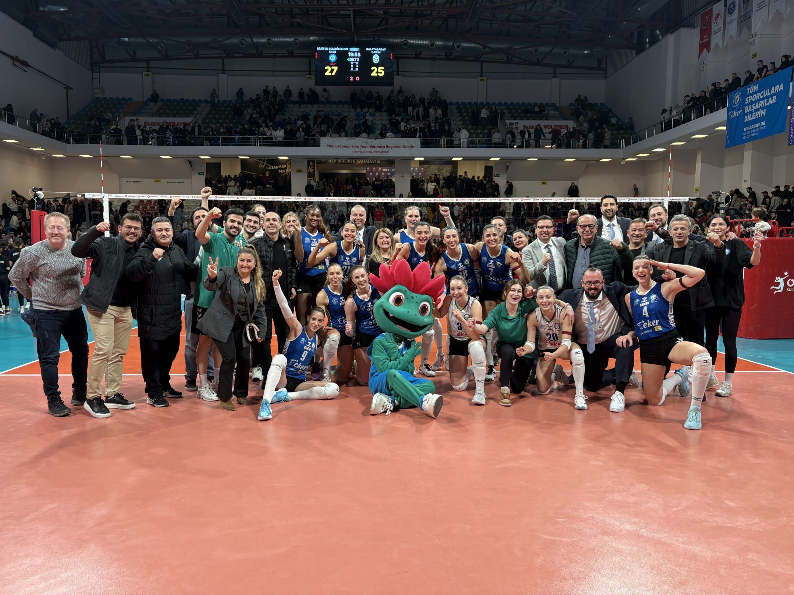 Nilüfer Belediyespor Eker’den evinde net galibiyet