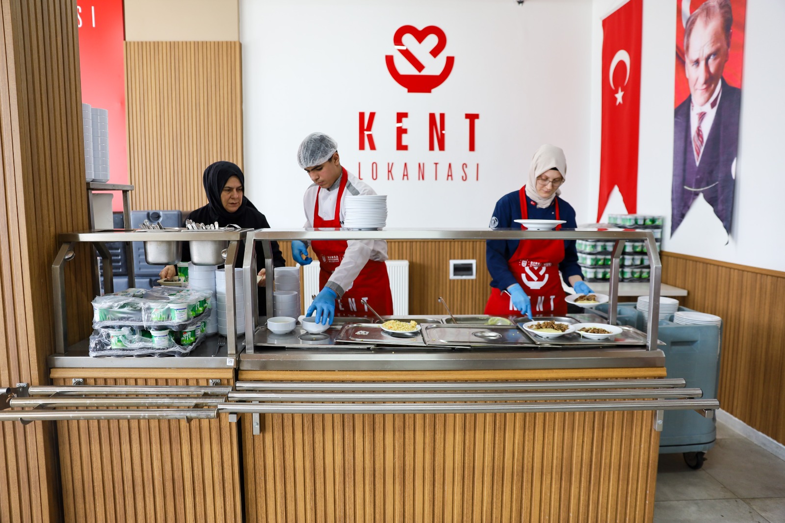 Bursa Büyükşehir Kent Lokantaları yoğun ilgi görüyor