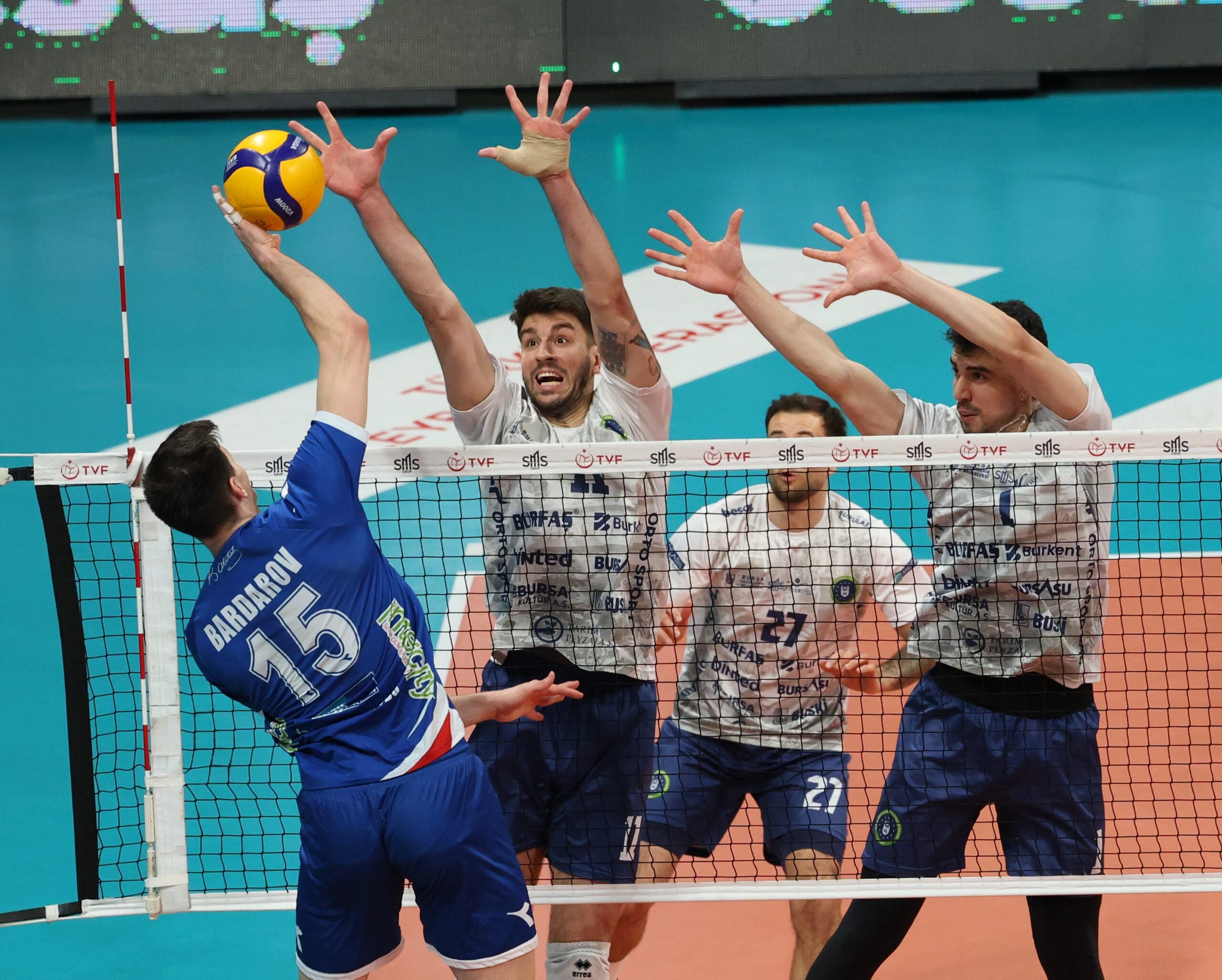 Bursa Büyükşehir Belediyespor’dan üst üste üçüncü galibiyet