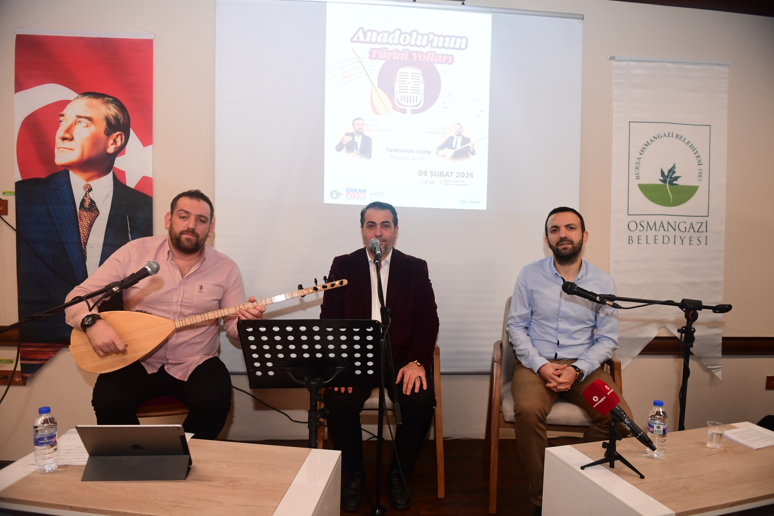 Osmangazi’de Türküler Bu Kez Garipliği Anlattı