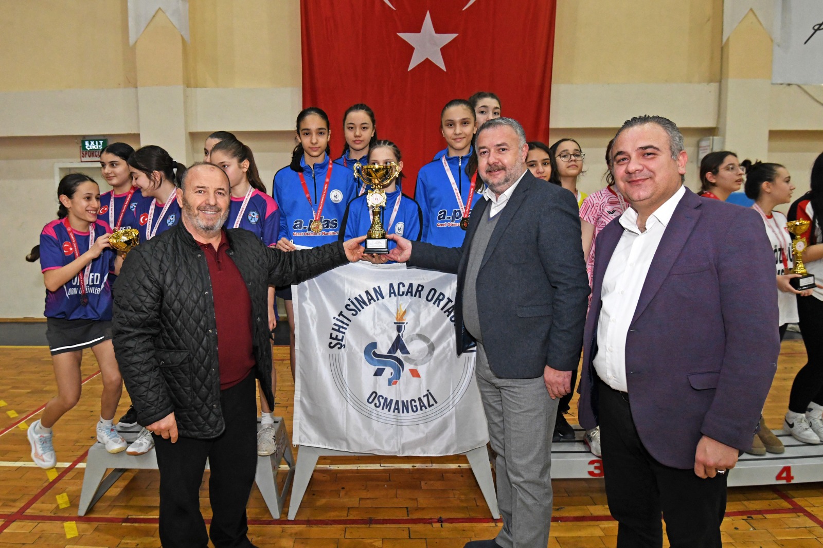 Badmintonun Yıldızları Osmangazi’de Parladı