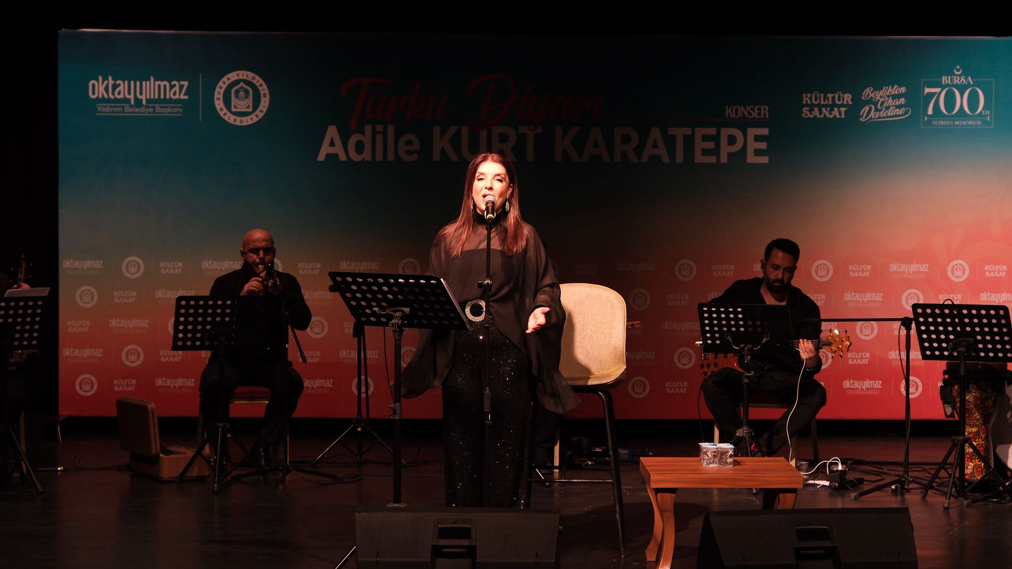 YILDIRIM’DA TÜRKÜ DOLU GECE