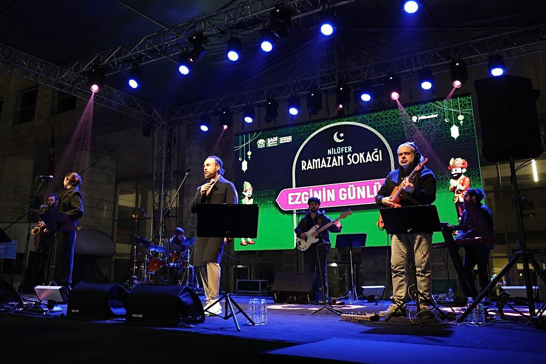 Nilüfer Ramazan Sokağı’nda Ezginin Günlüğü ile unutulmaz gece