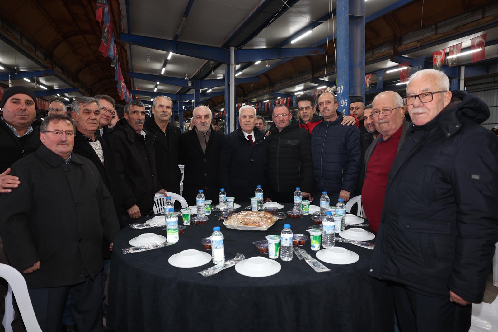 Kardeşlik sofrası Karacabey’de kuruldu