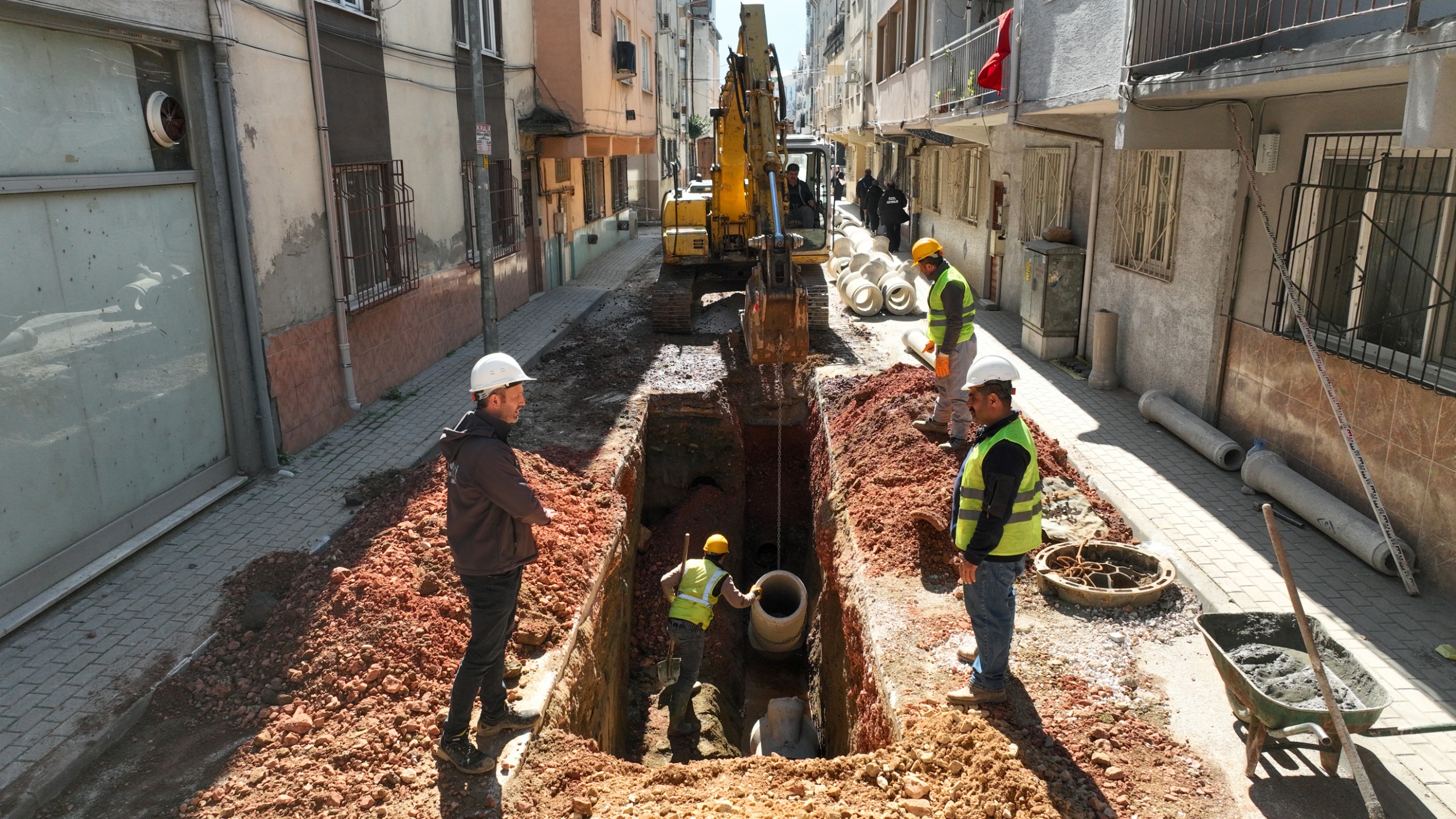 Gürsu'nun altyapısı yenileniyor