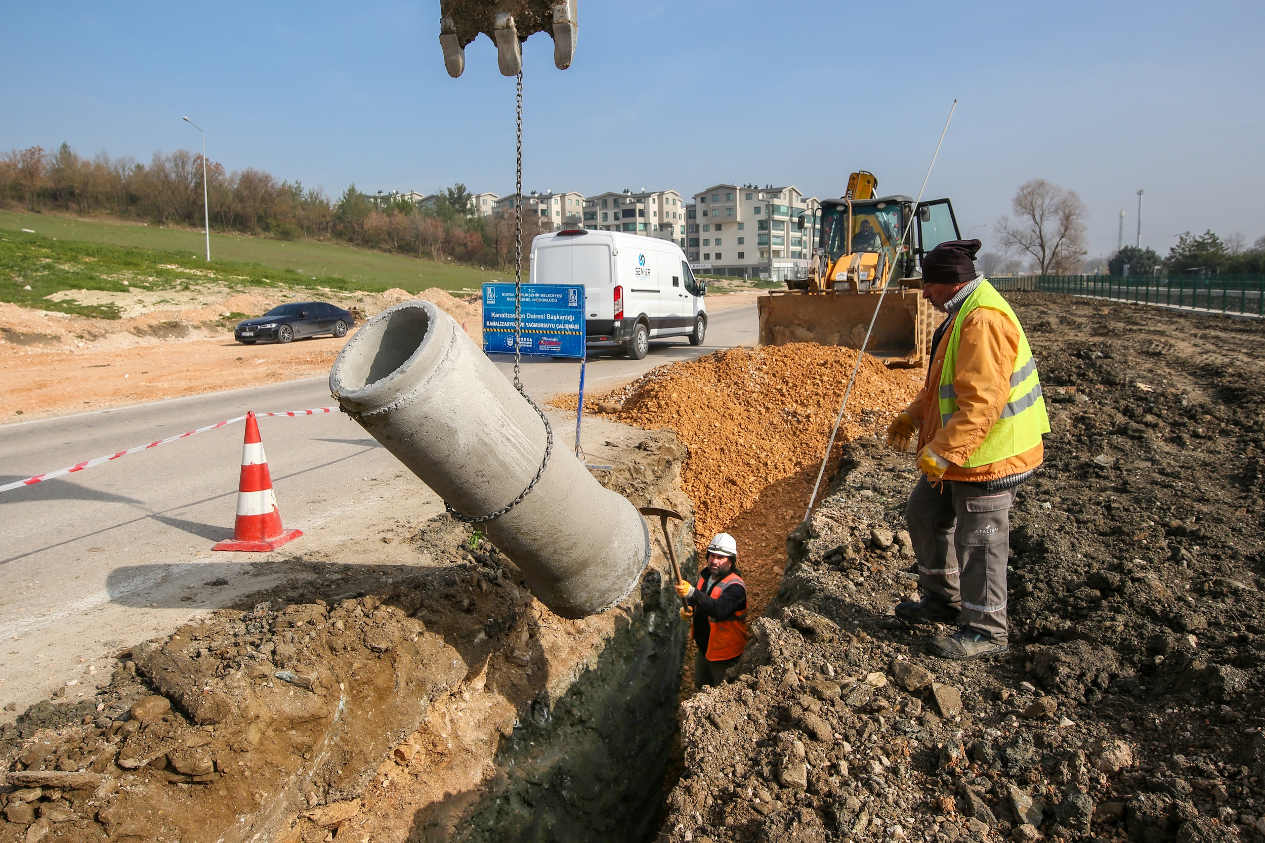Büyükşehir'den güçlü altyapı güvenli gelecek