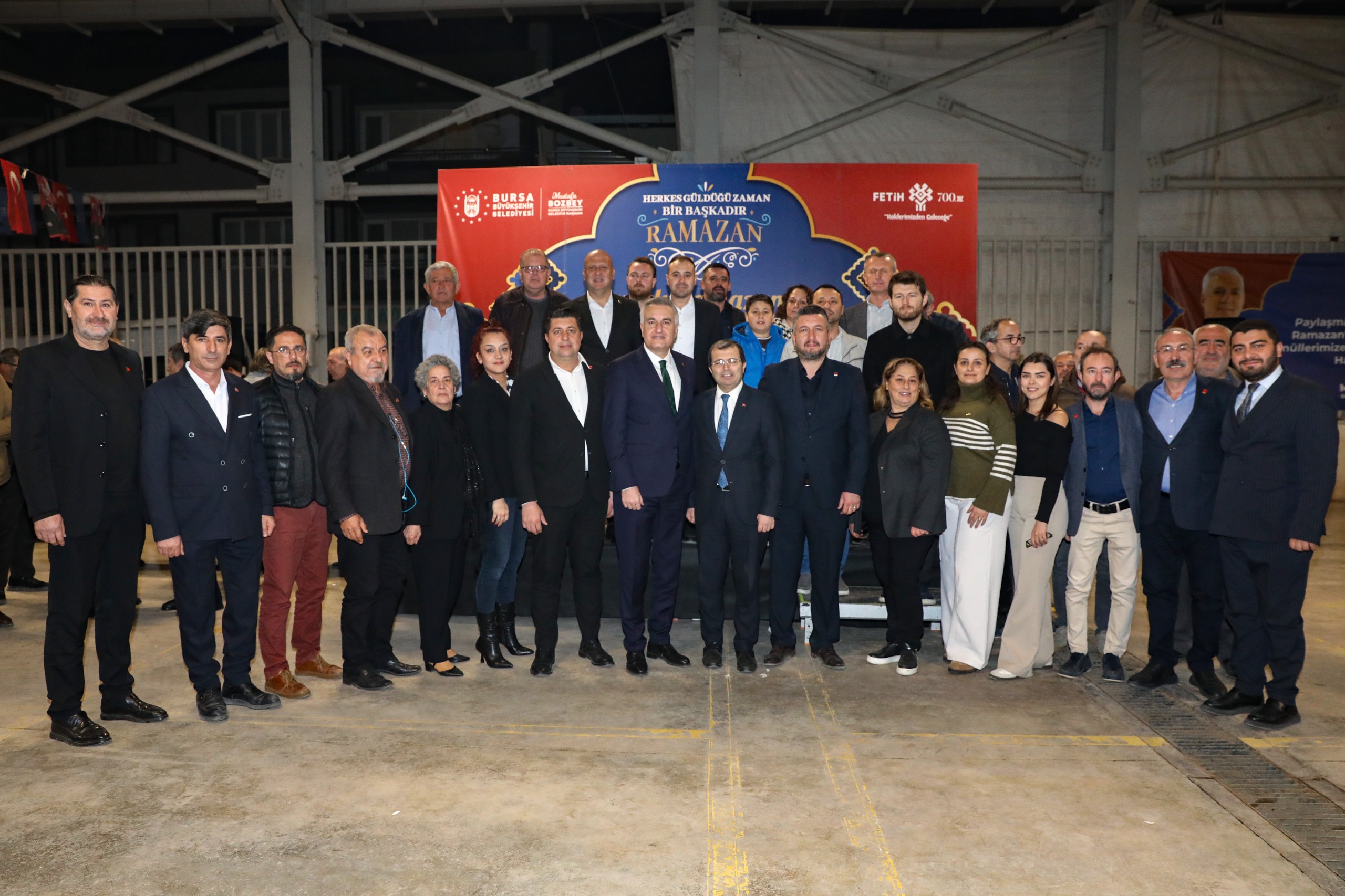 Kardeşlik sofrası Yenişehir'de kuruldu