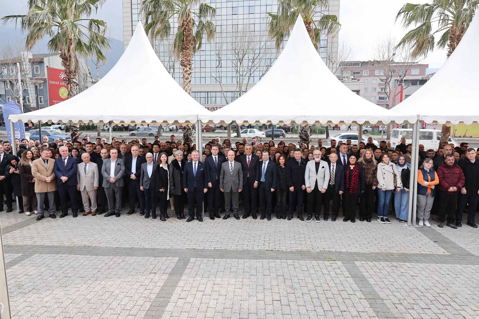 Büyükşehir ailesi bayramlaştı